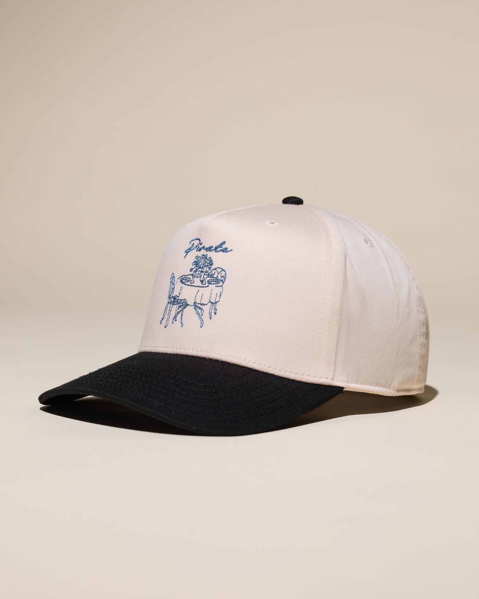 Pirate Fine Dining Hat (Cream/Black)