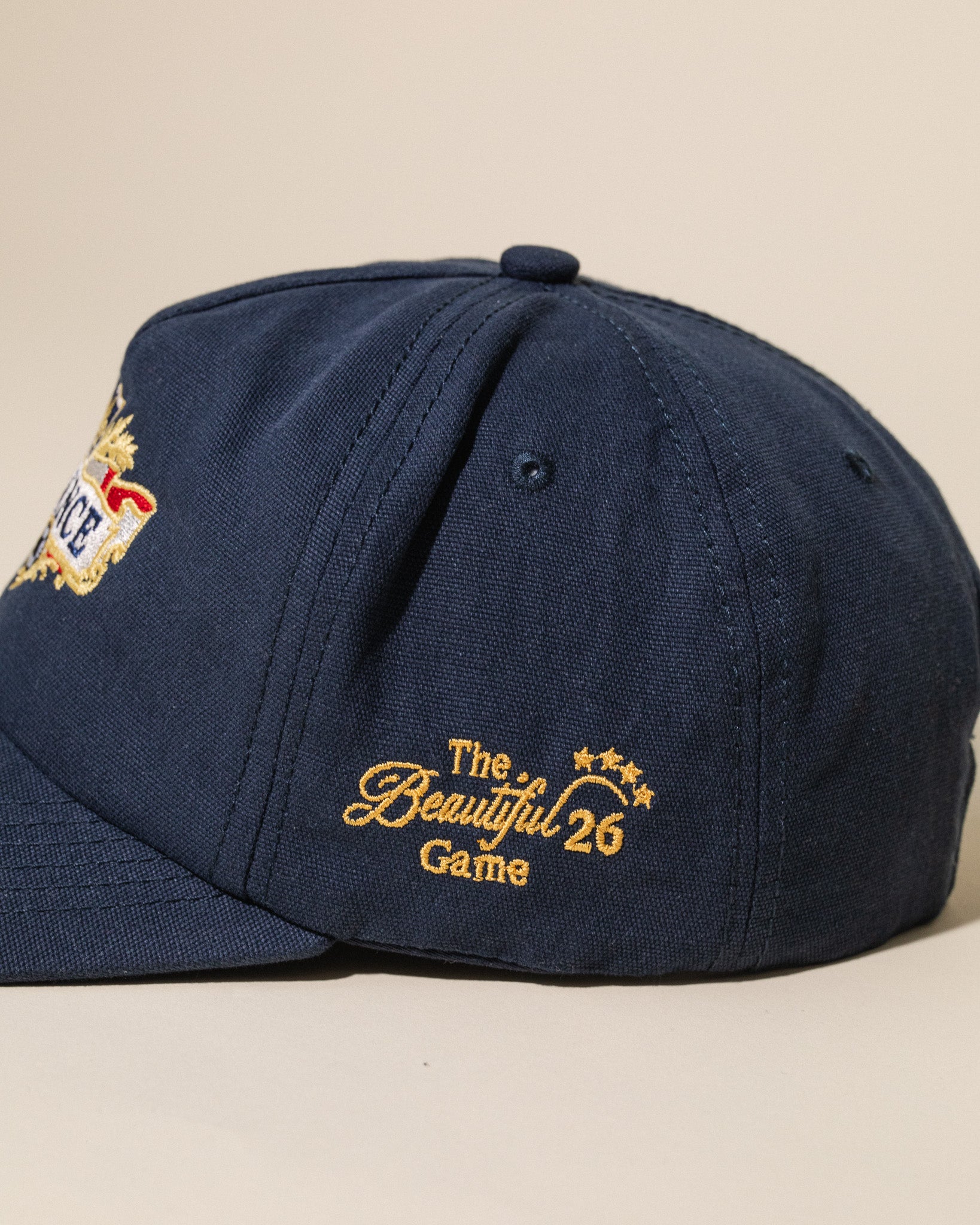 France Crest Vintage Hat (Navy)