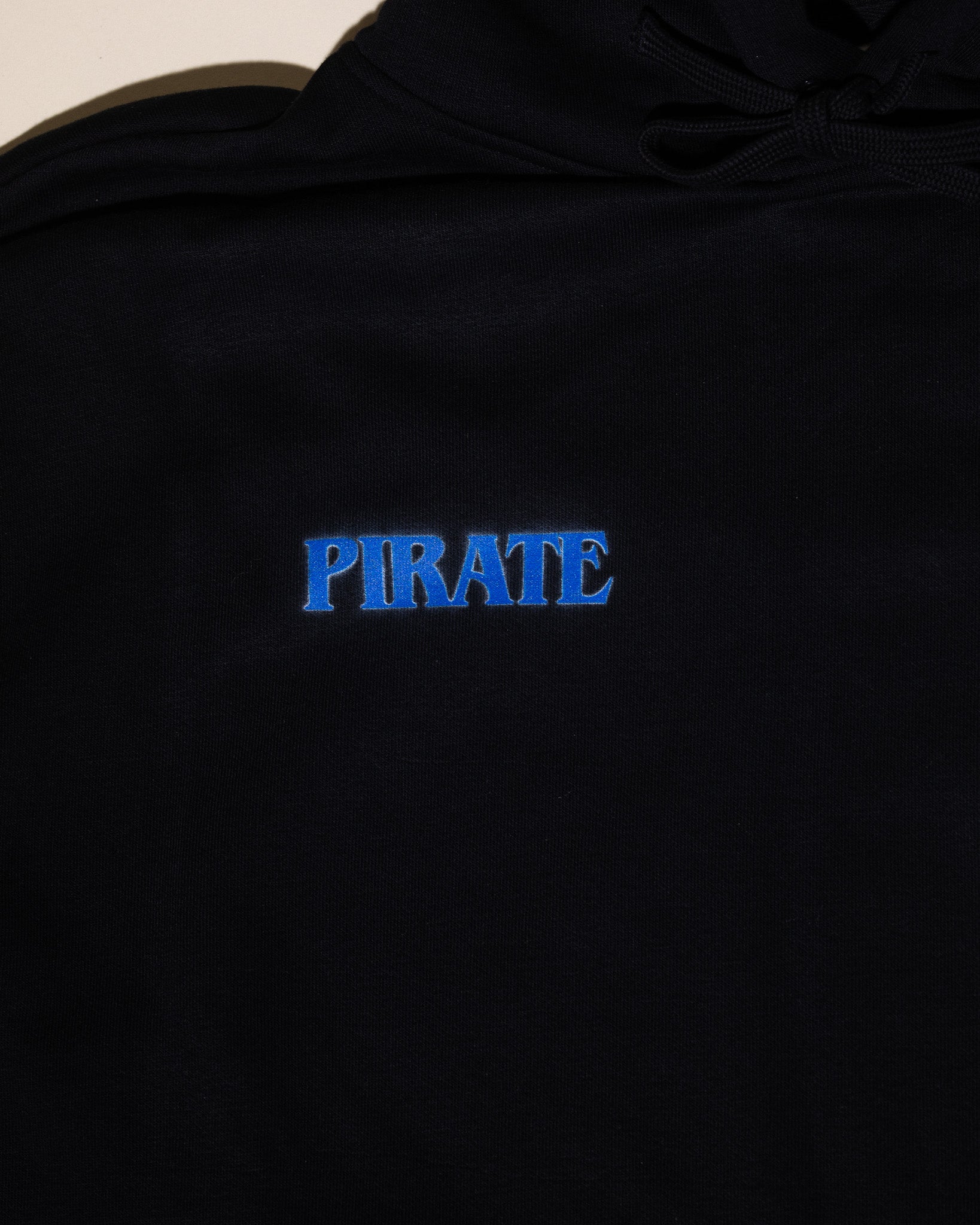 Pirate Uninterrupted Design Time Hoodie (Pirate Black)