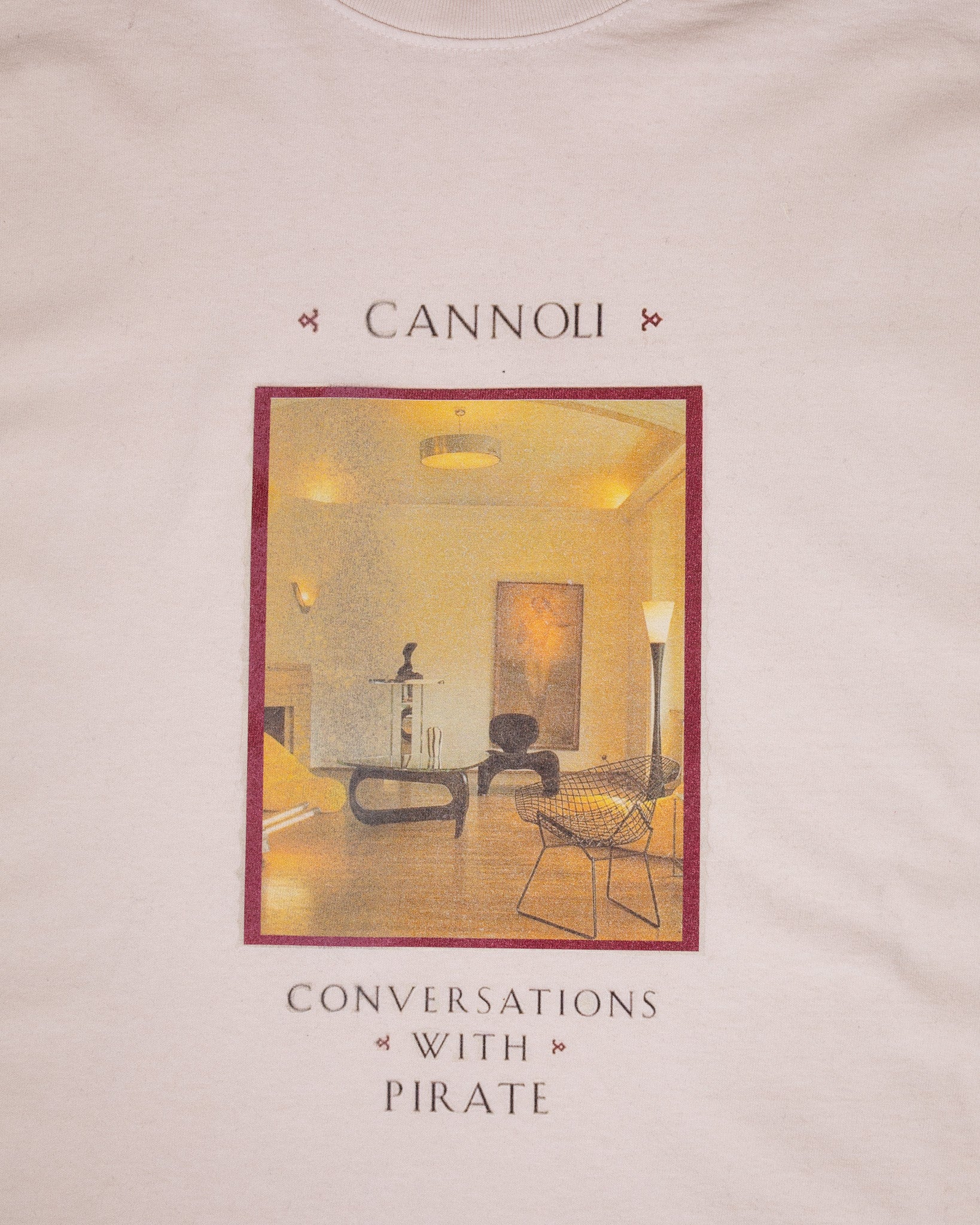 Pirate Conversations Tee (Cannoli Cream)