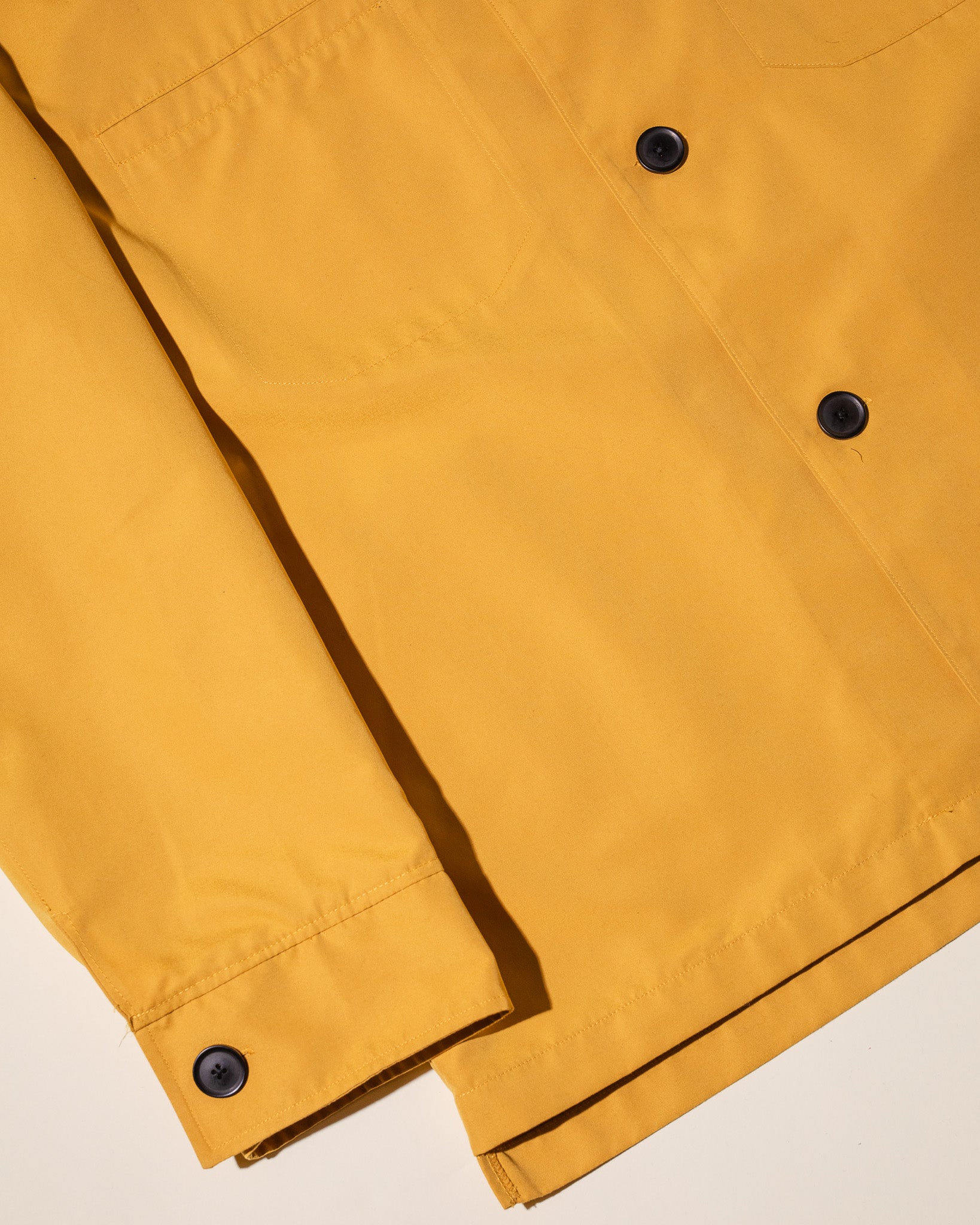 Pirate Woven Artist's Overshirt (Canary Yellow)