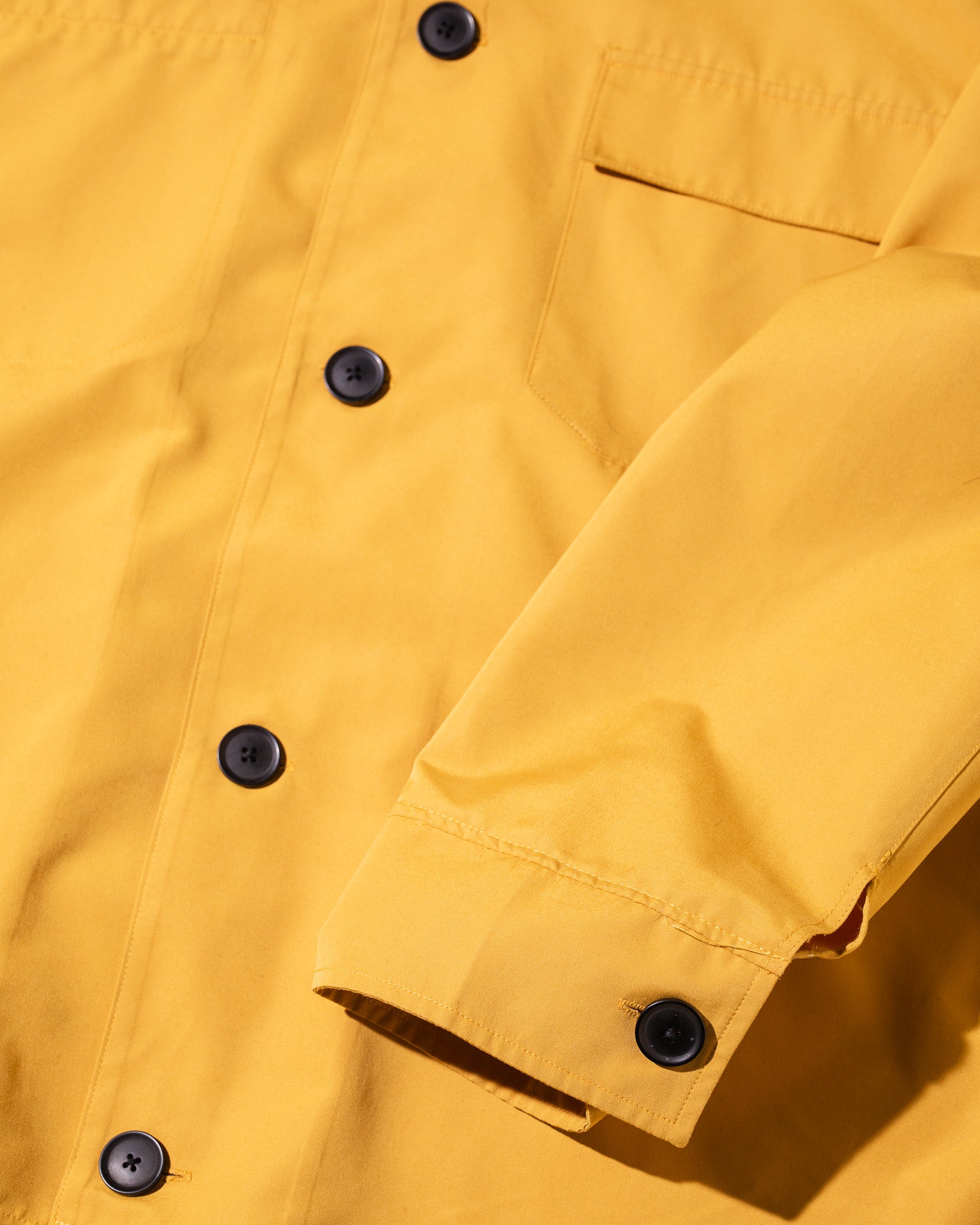 Pirate Woven Artist's Overshirt (Canary Yellow)