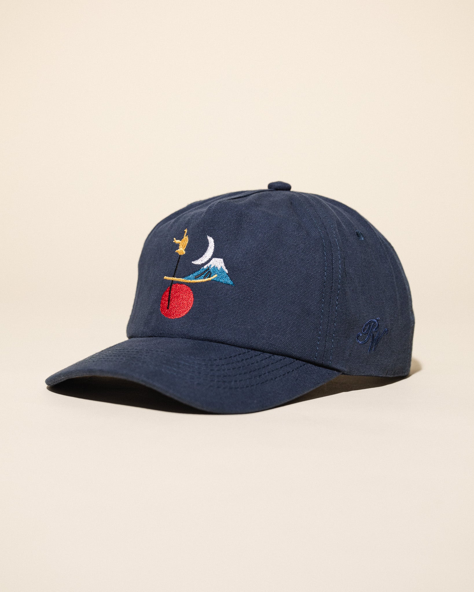 Moon Over Fuji Vintage Hat (Navy)