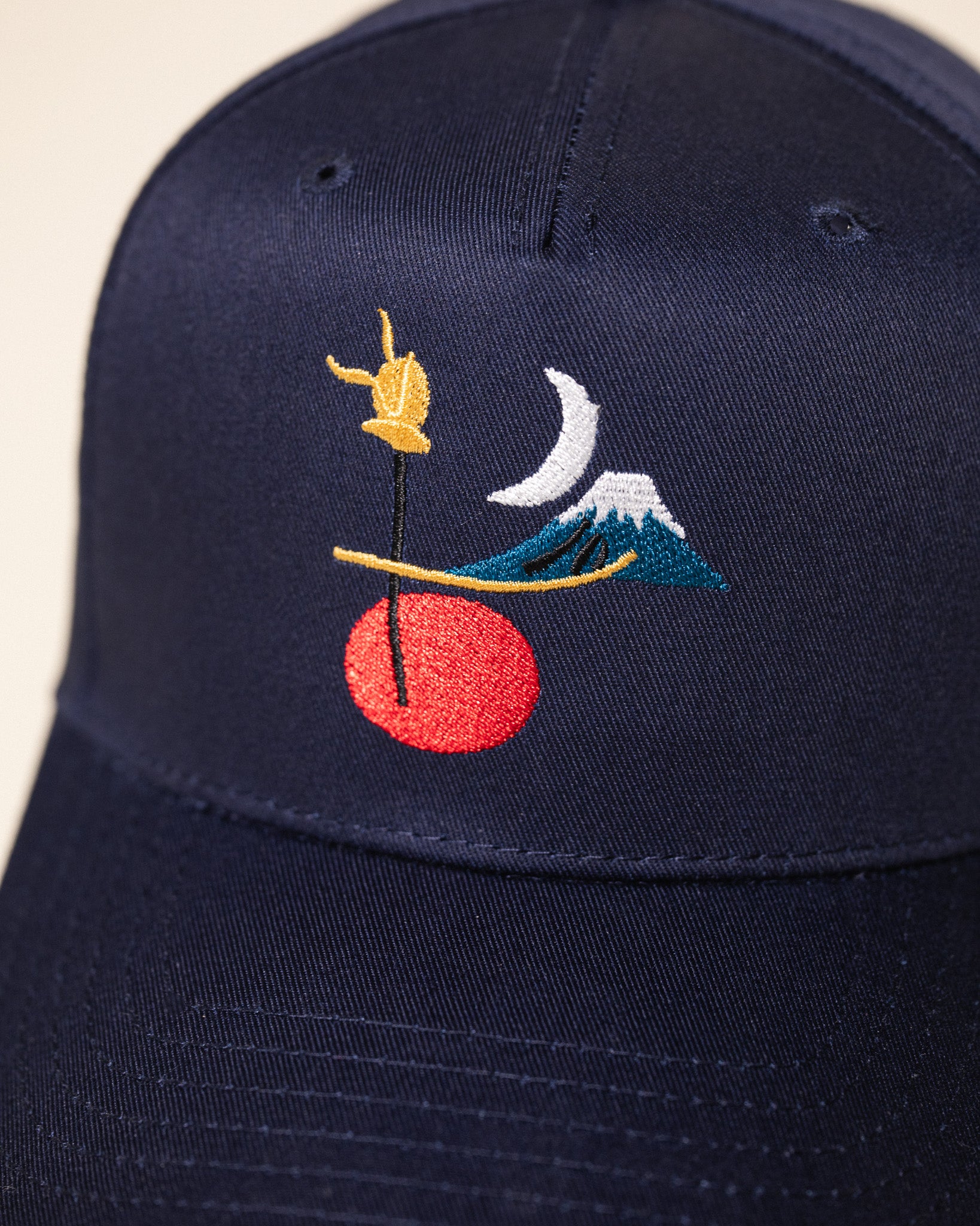 Moon Over Fuji Hat (Navy)
