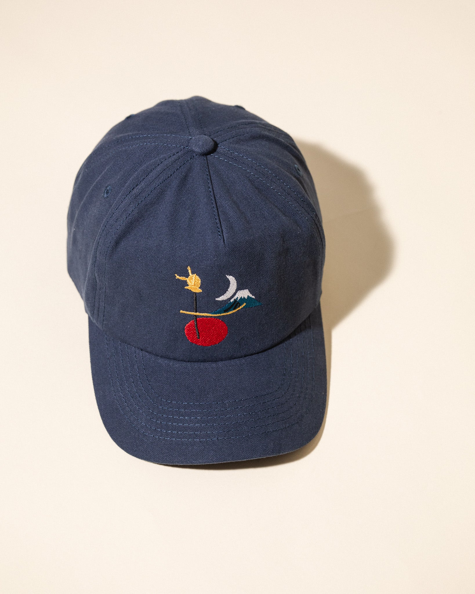 Moon Over Fuji Vintage Hat (Navy)