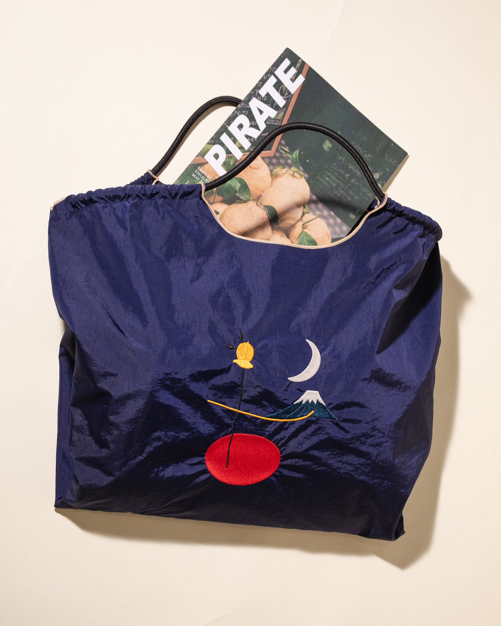 Art Dealer Tote - Moon Over Fuji