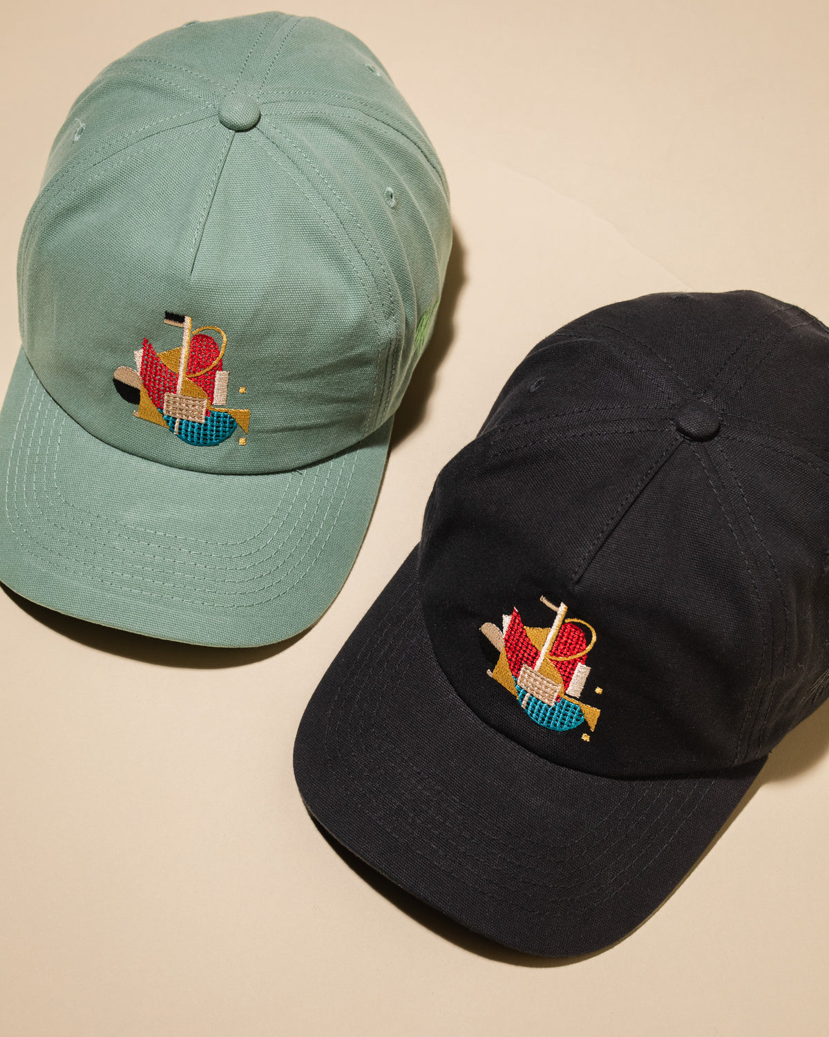 Verde Terrace Vintage Hat (Black)