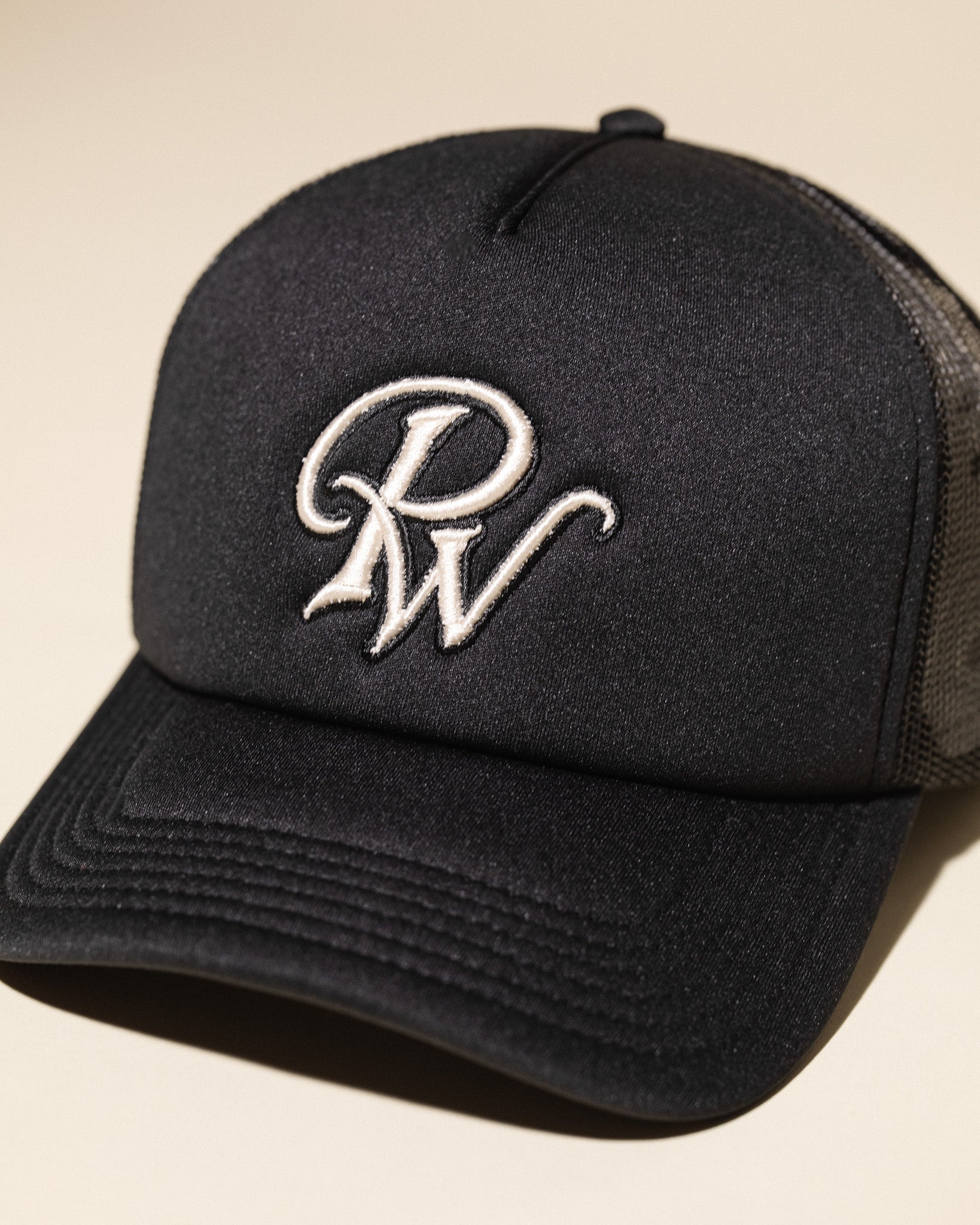 PW Trucker Hat (Black)