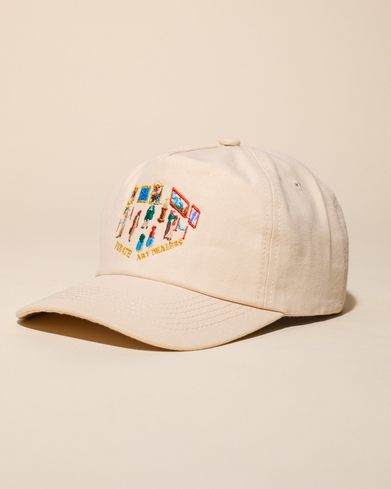 Pirate Art Museum Vintage Hat (Cream)