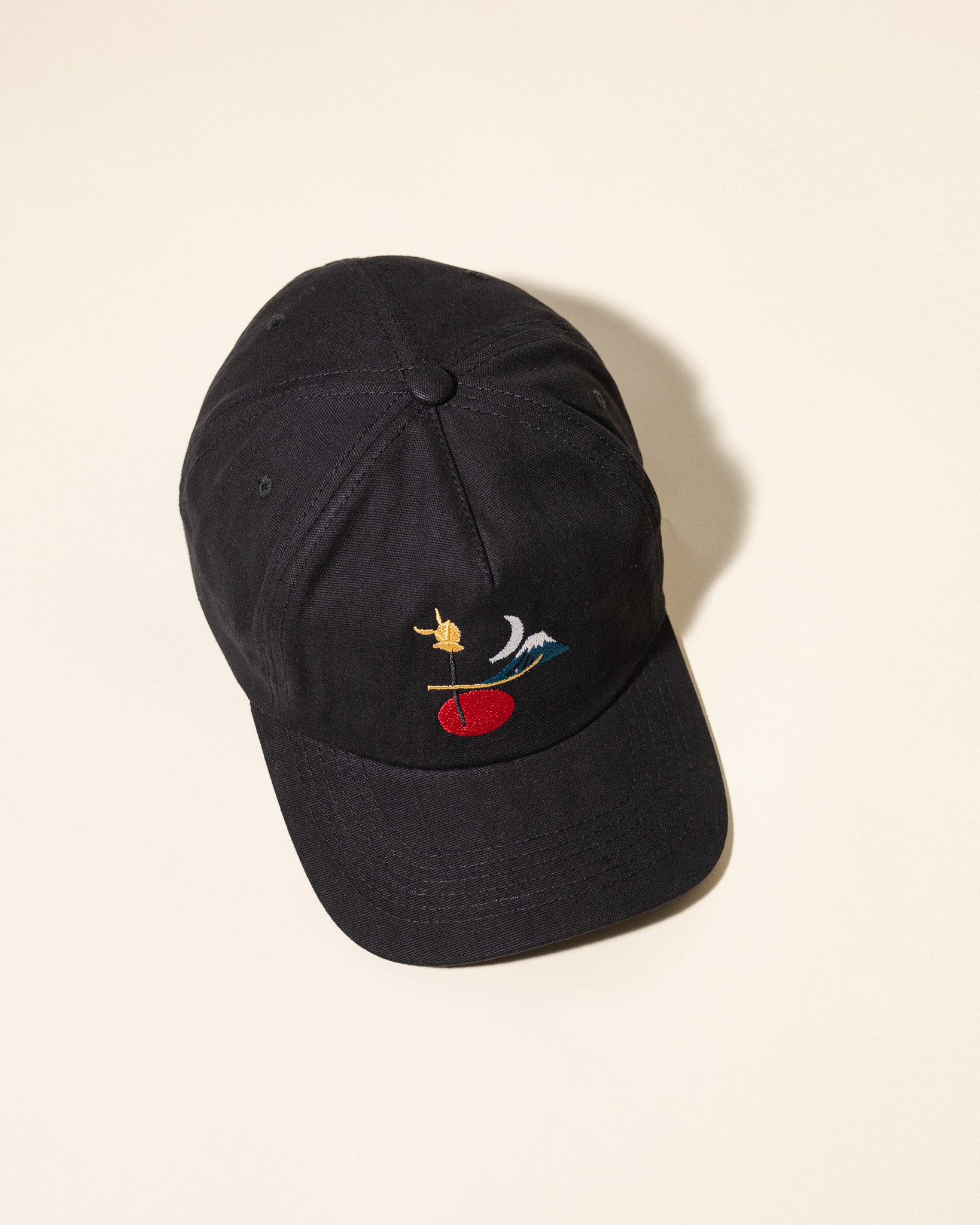 Moon Over Fuji Vintage Hat (Midnight Black)