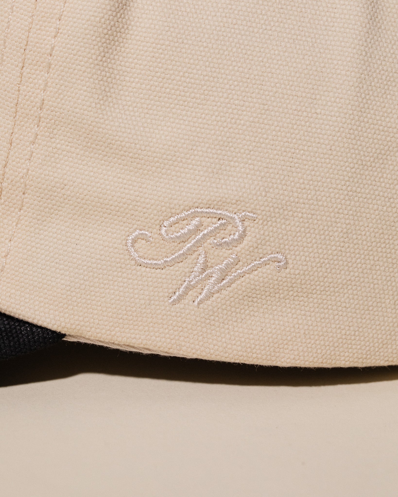 Moon Over Fuji Vintage Hat (Cream/Black)