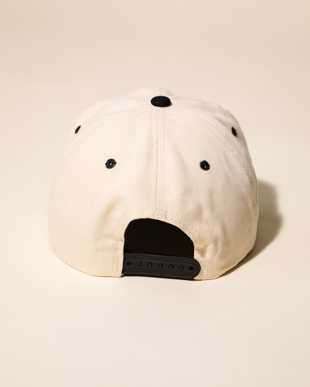 Queens Tennis Vintage Hat (Cream/Black)
