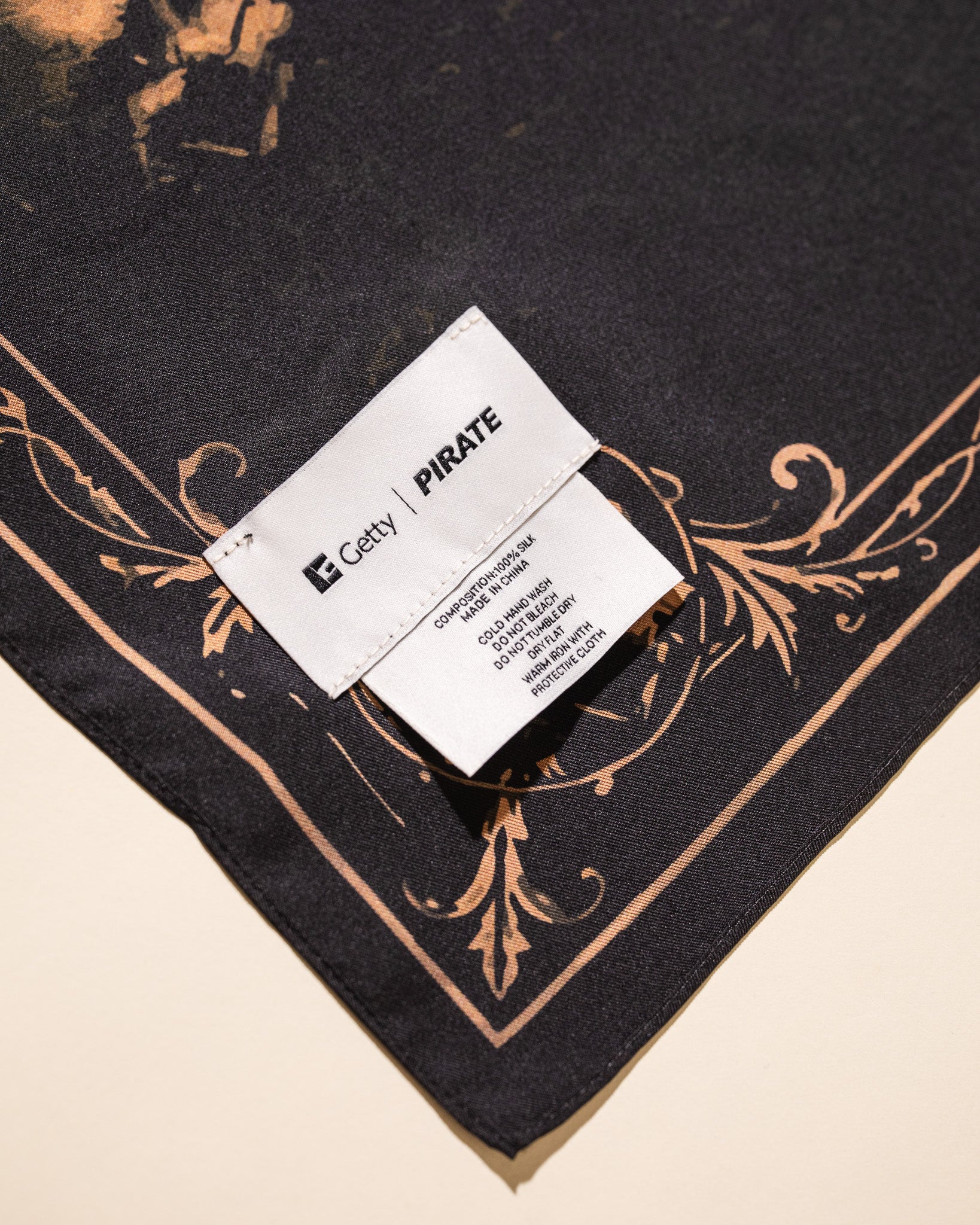 Getty Museum x Pirate Battle of the Bones Bandana