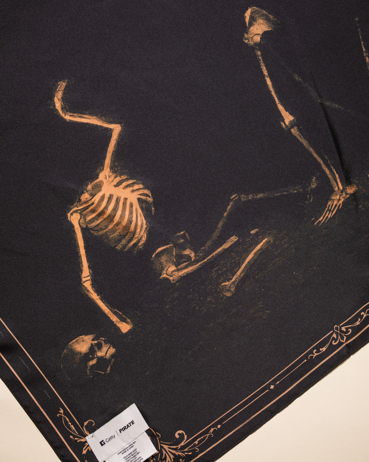 Getty Museum x Pirate Battle of the Bones Bandana