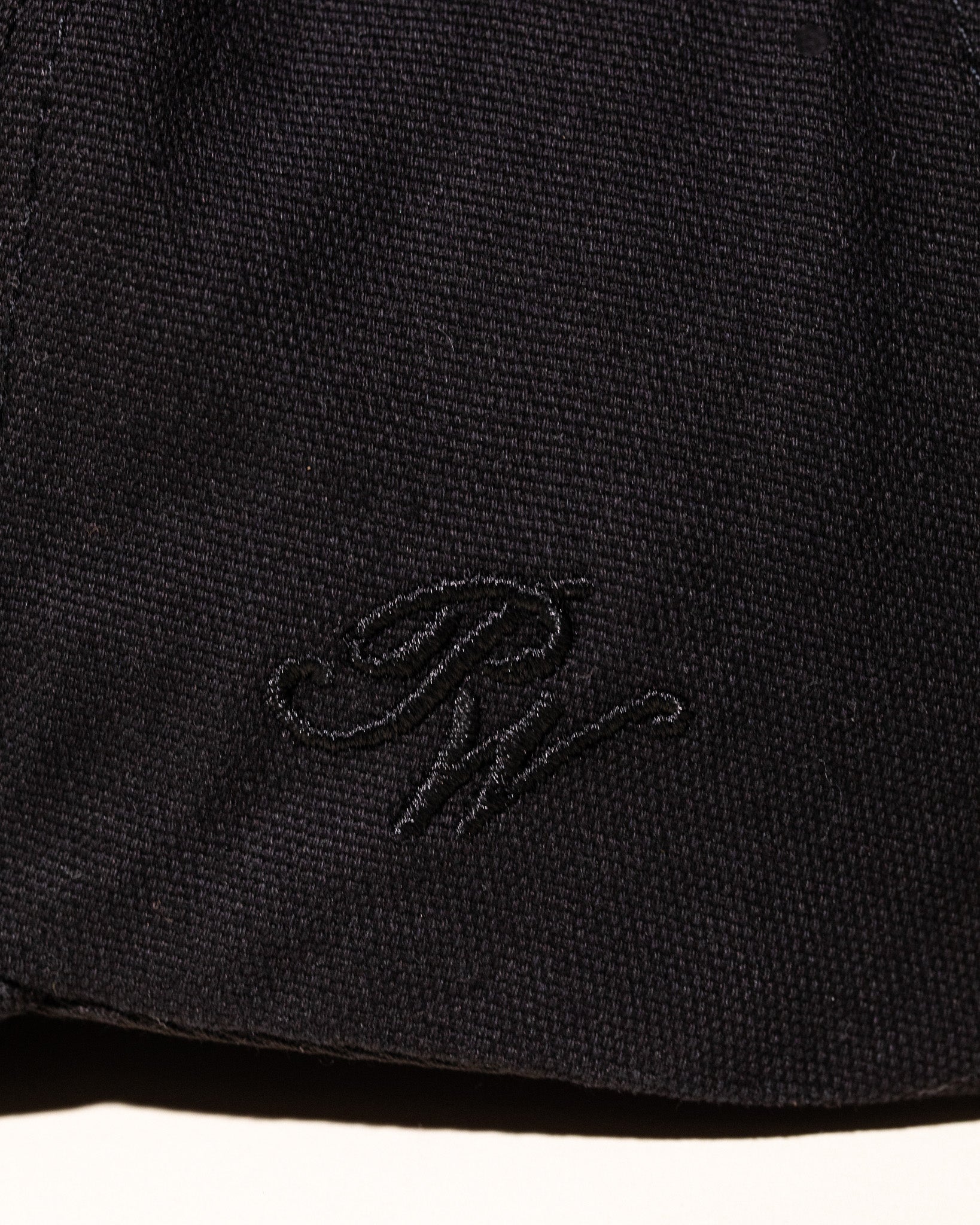 Pirate x Dylan Cervantes “Two Flowers, 2026” Vintage Stem Stitch Hat (Black)