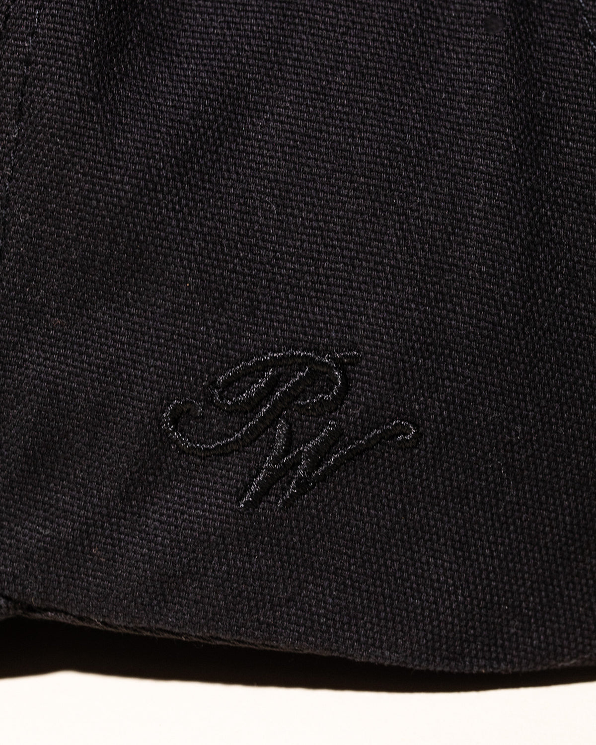Pirate x Dylan Cervantes “Two Flowers, 2026” Vintage Stem Stitch Hat (Black)