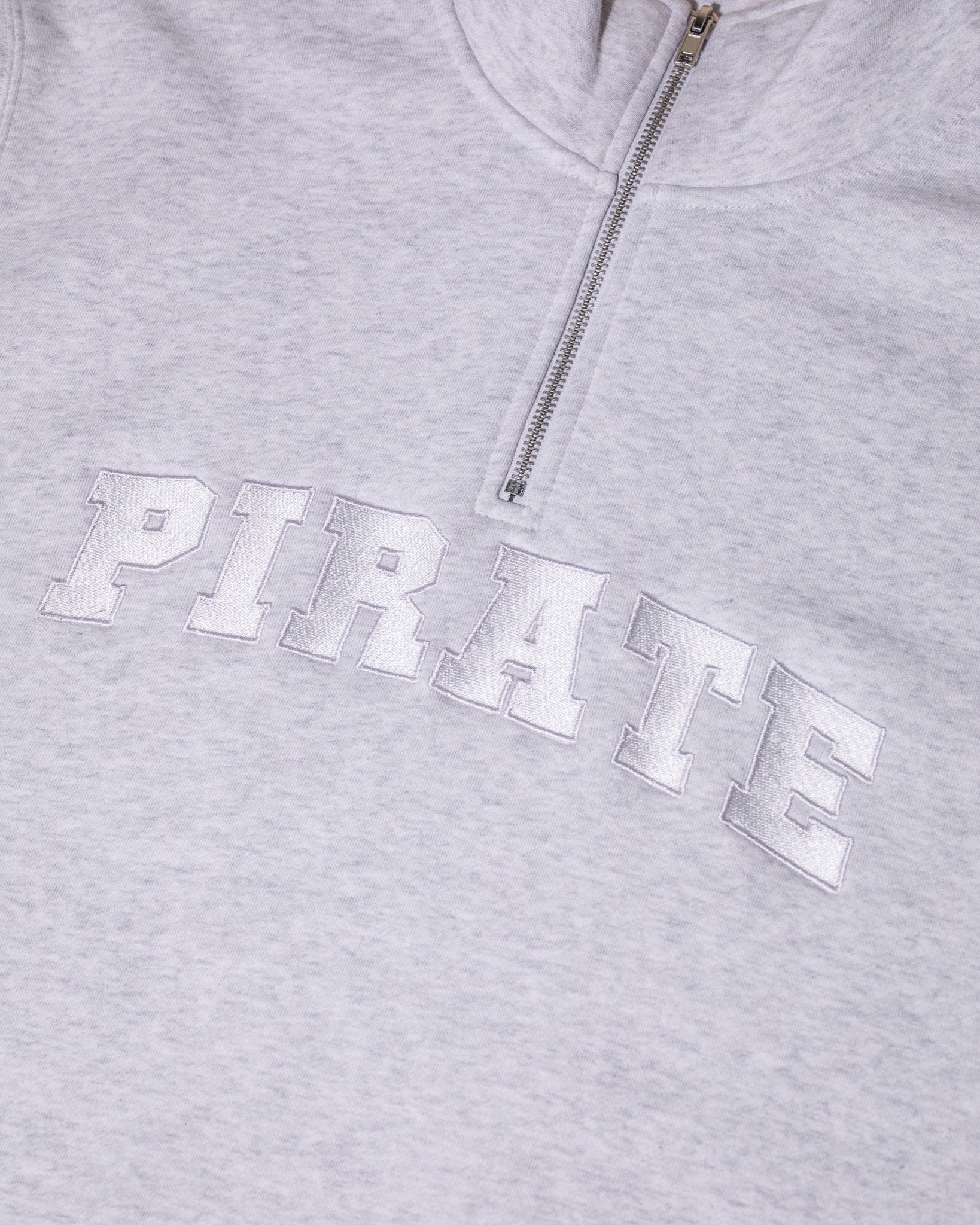 Pirate Quarter Zip (Heather Gray)