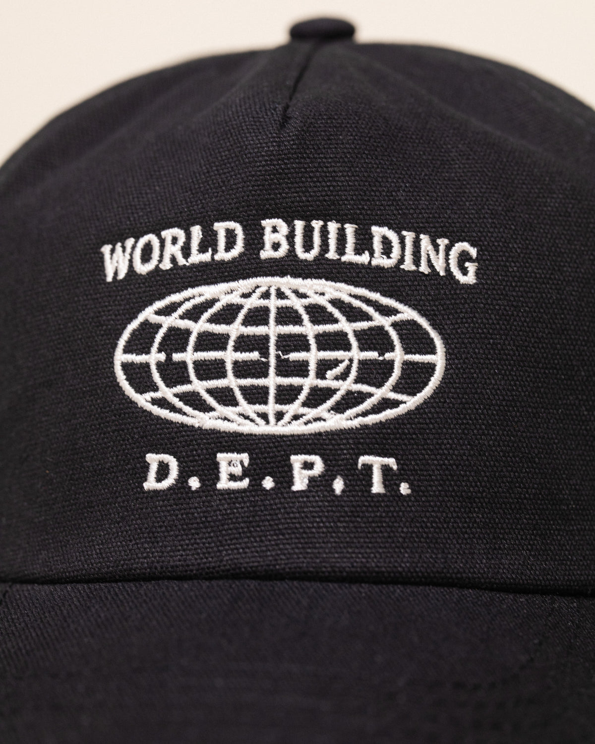 World Building Dept. Vintage Hat (Black)