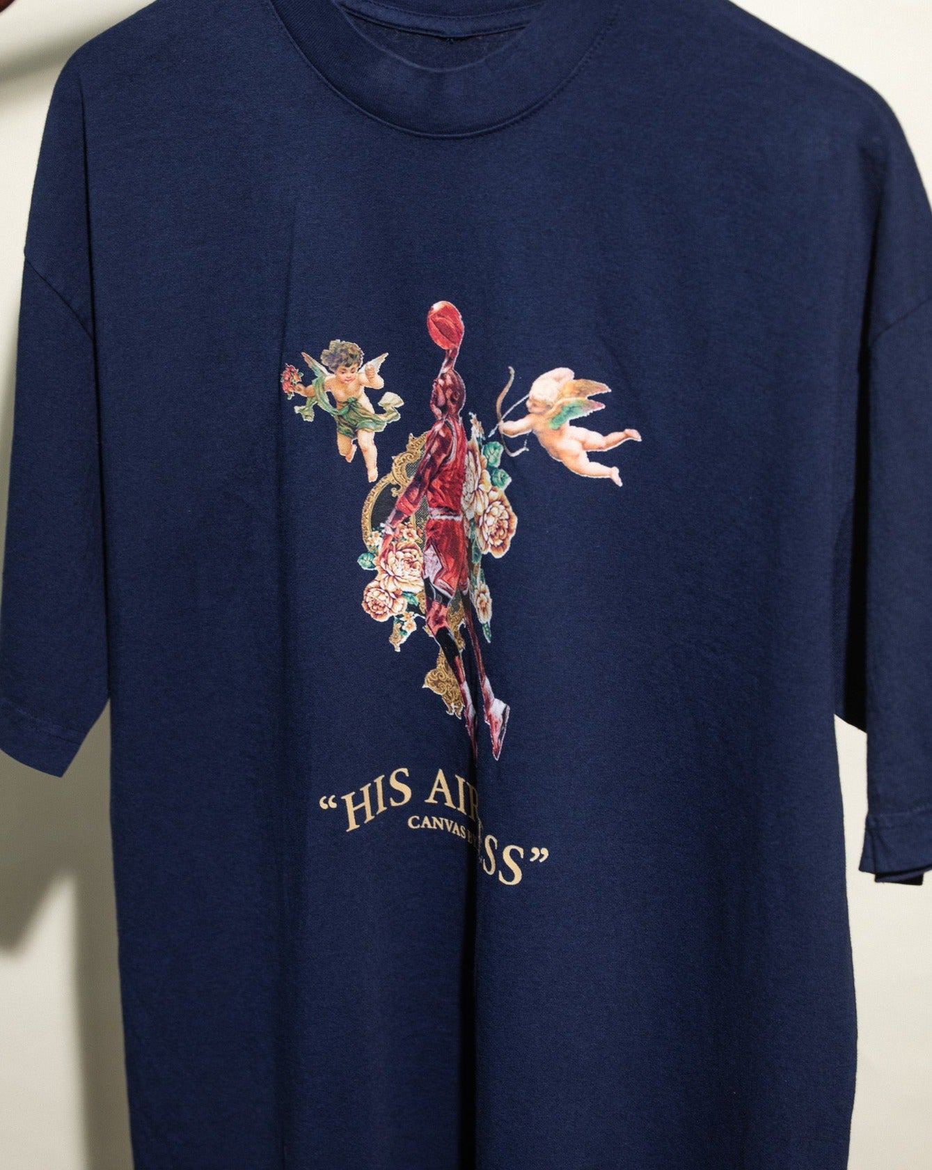 Pirate "His Airness" Angel Tee (Navy Blue)