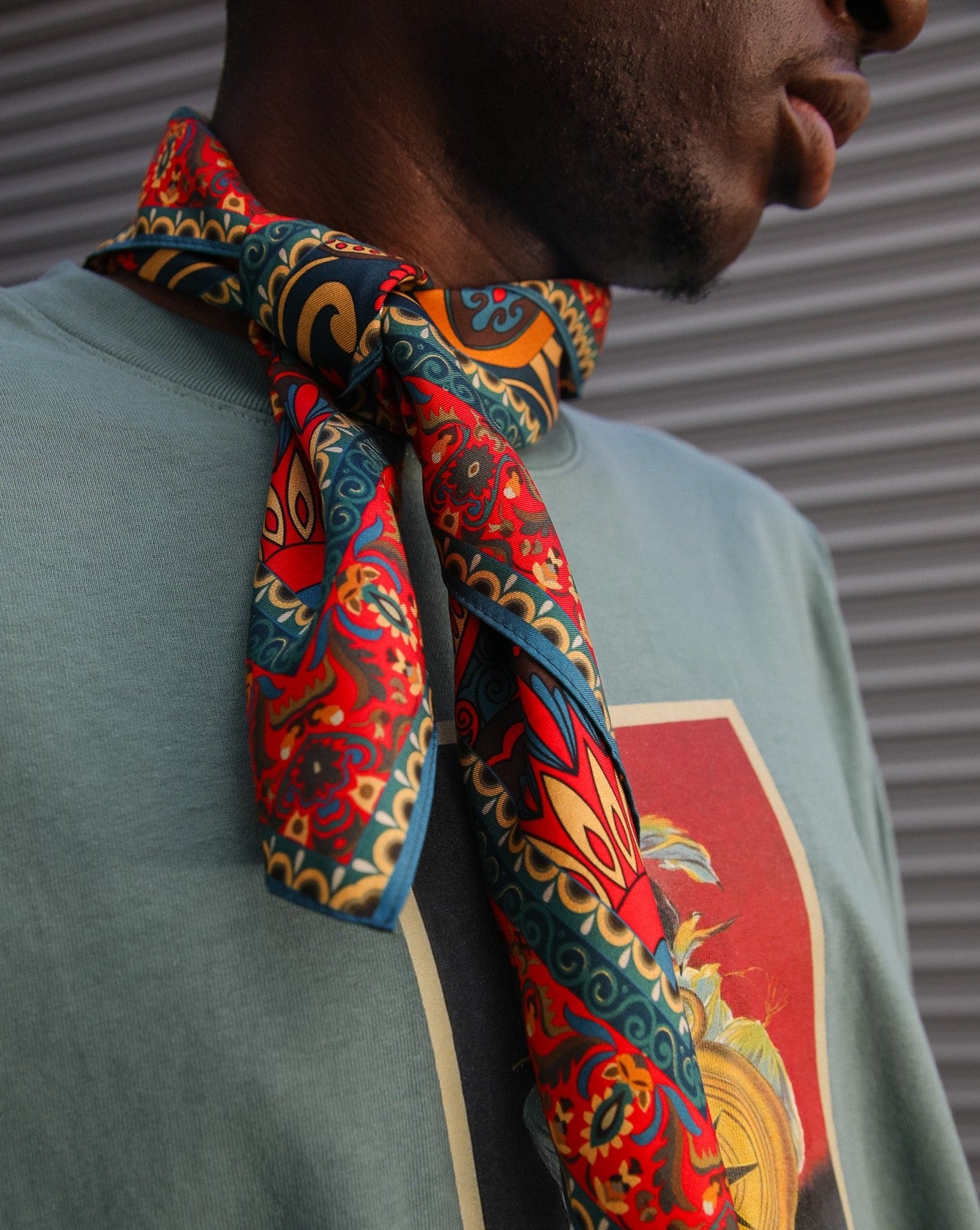 Pirate Jazz Silk Bandana