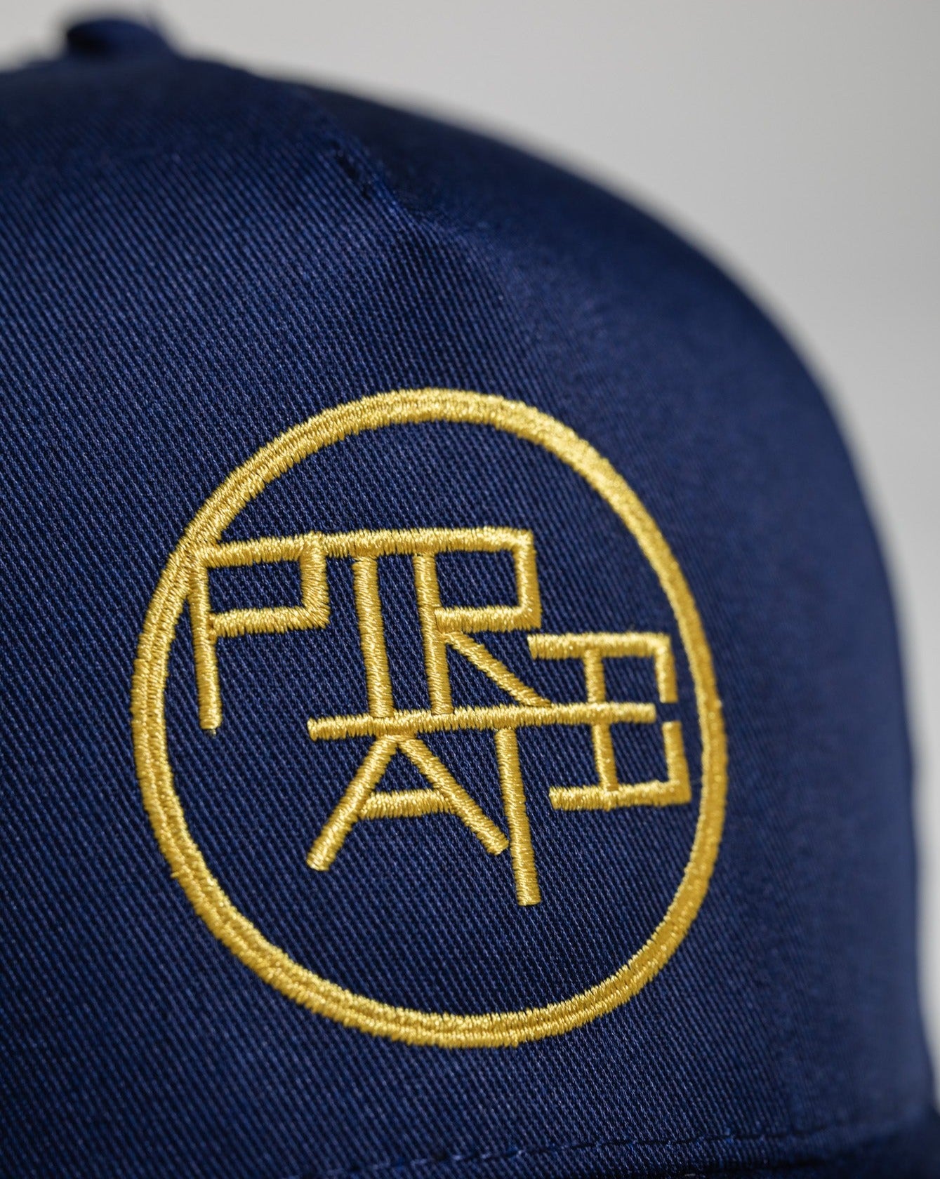 Pirate Circle Logo Hat (Navy)