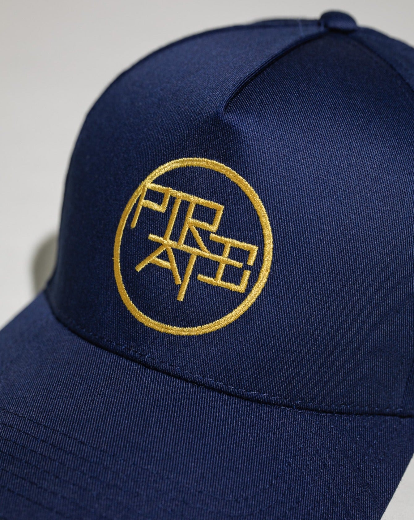 Pirate Circle Logo Hat (Navy)