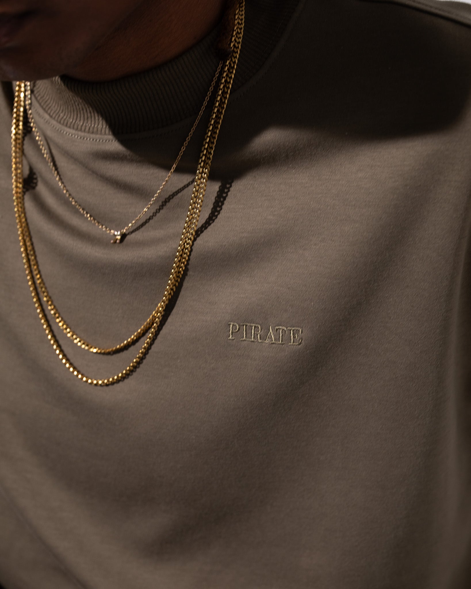 Pirate Hilltop T-Shirt (Olive)