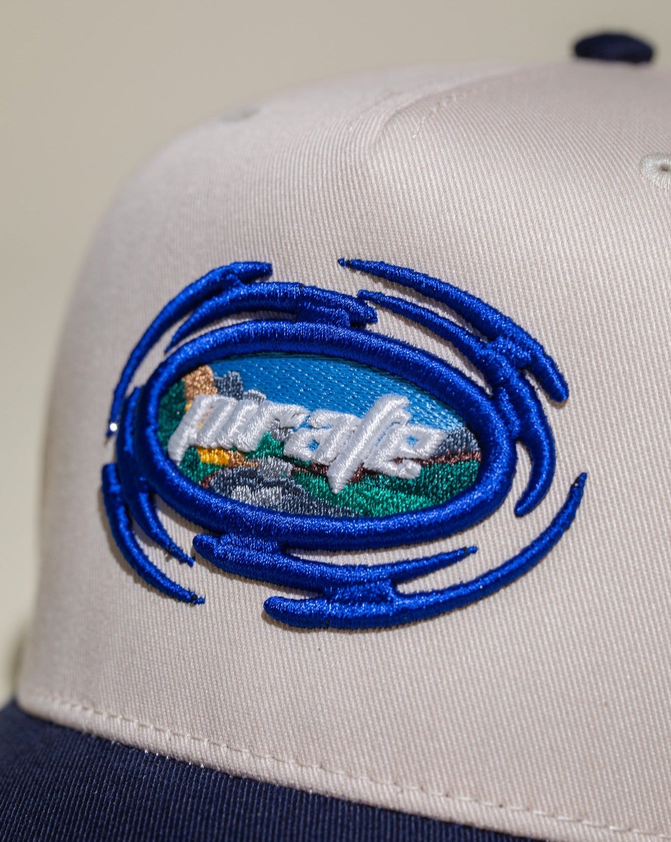 Pirate Cyclone Hat (Cream/Navy)