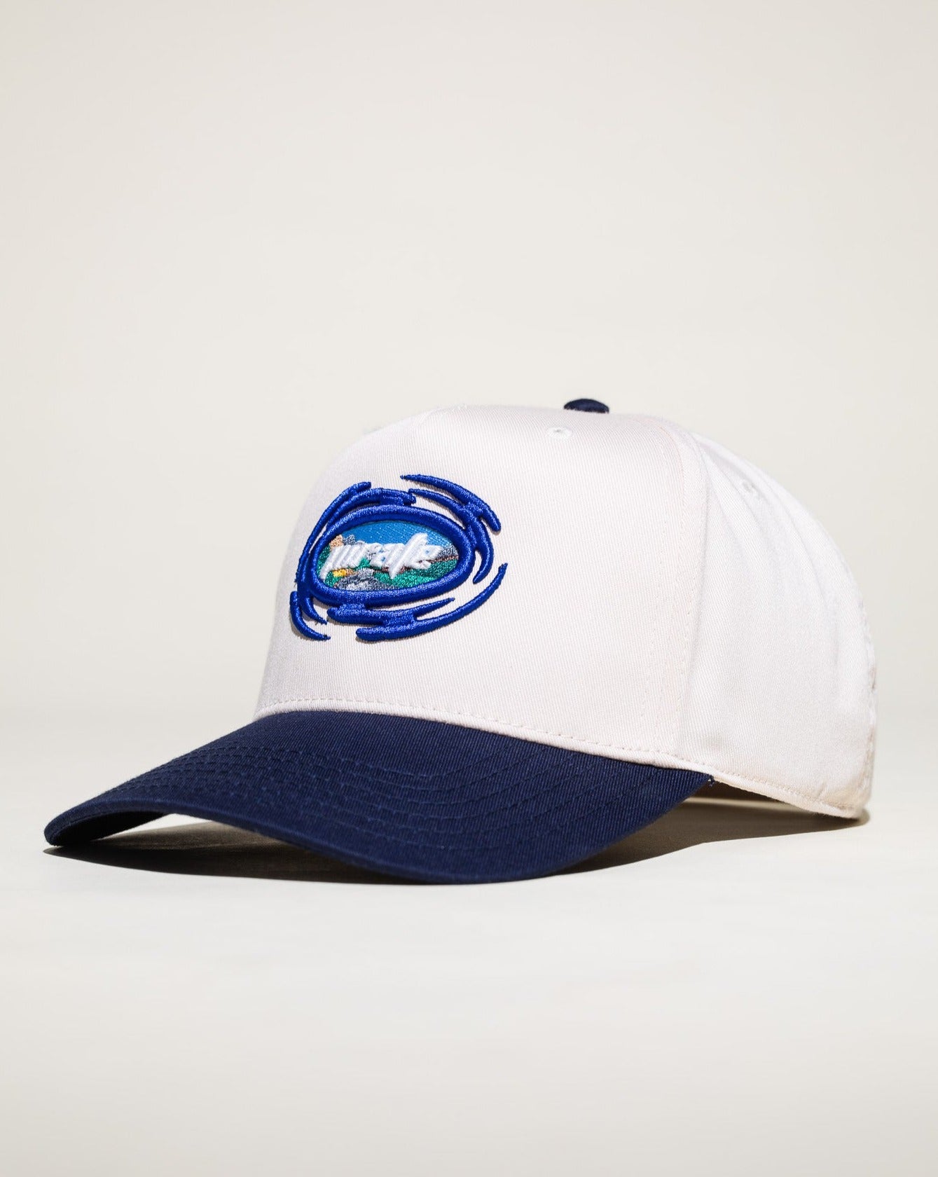 Pirate Cyclone Hat (Cream/Navy)