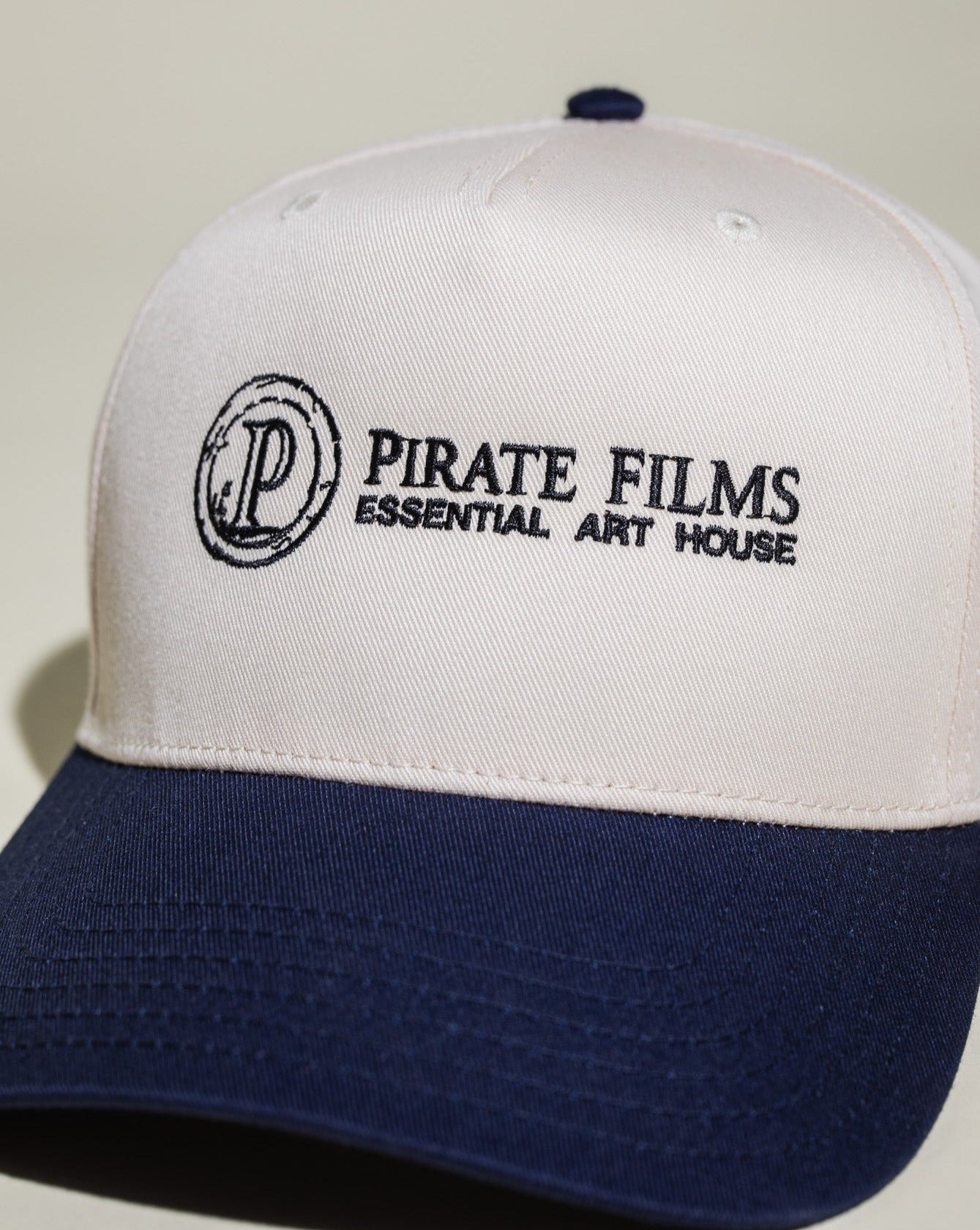 Pirate Film House Hat (Cream/Navy)