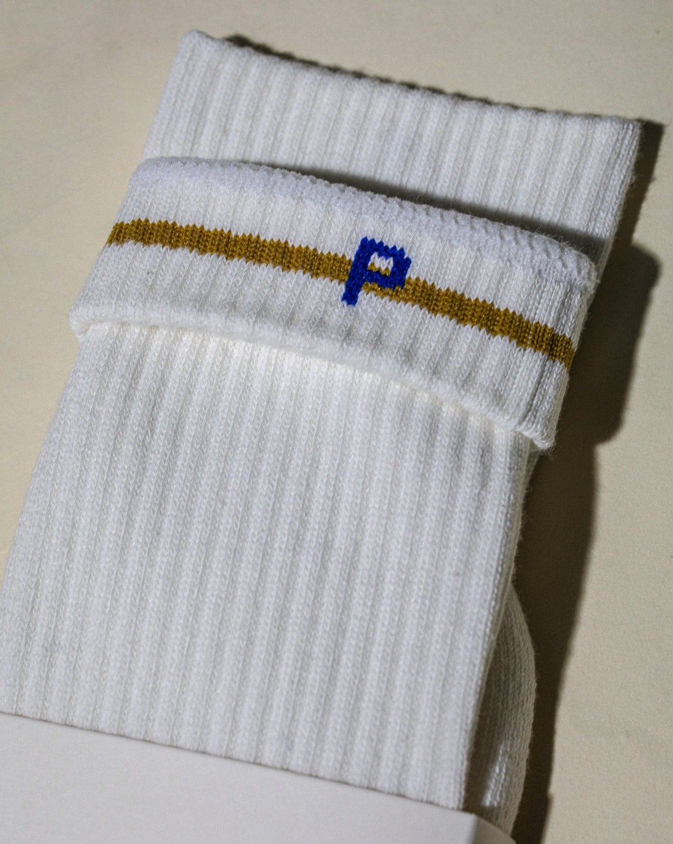 Pirate Untitled Crew Sock (White)