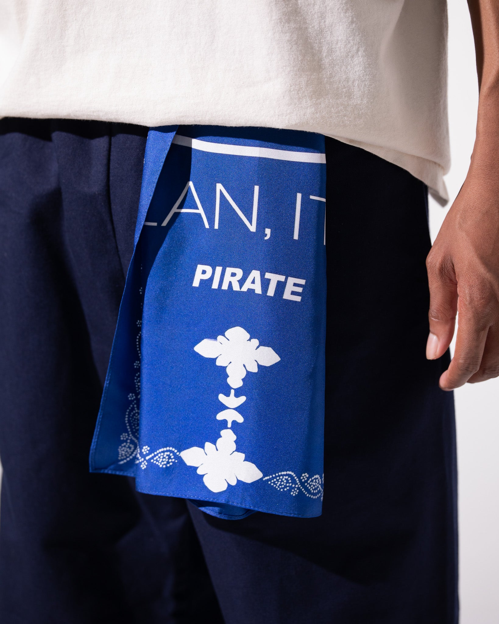 Pirate Milan, Italy Silk Bandana