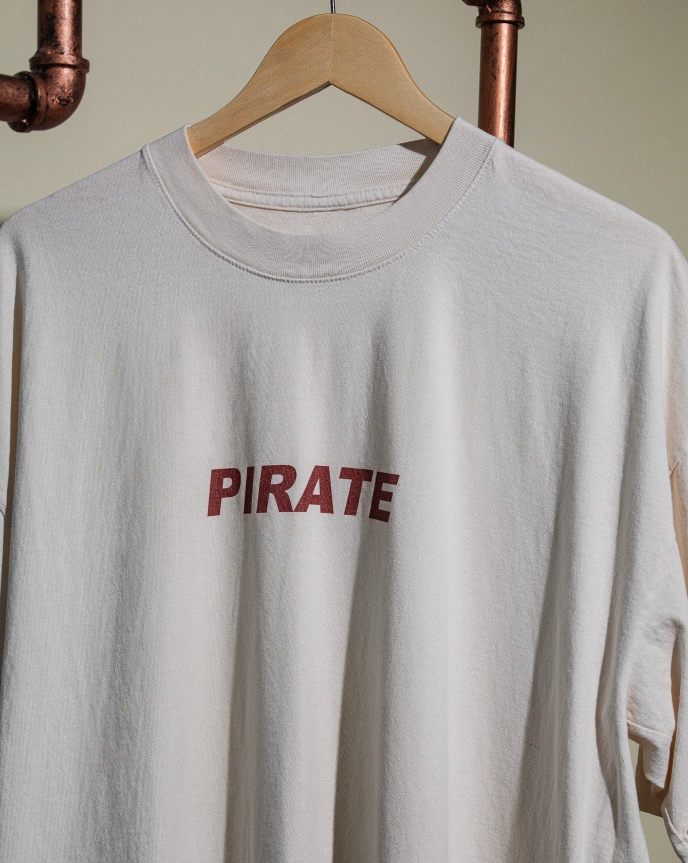 Pirate Logo Tee (Cream)