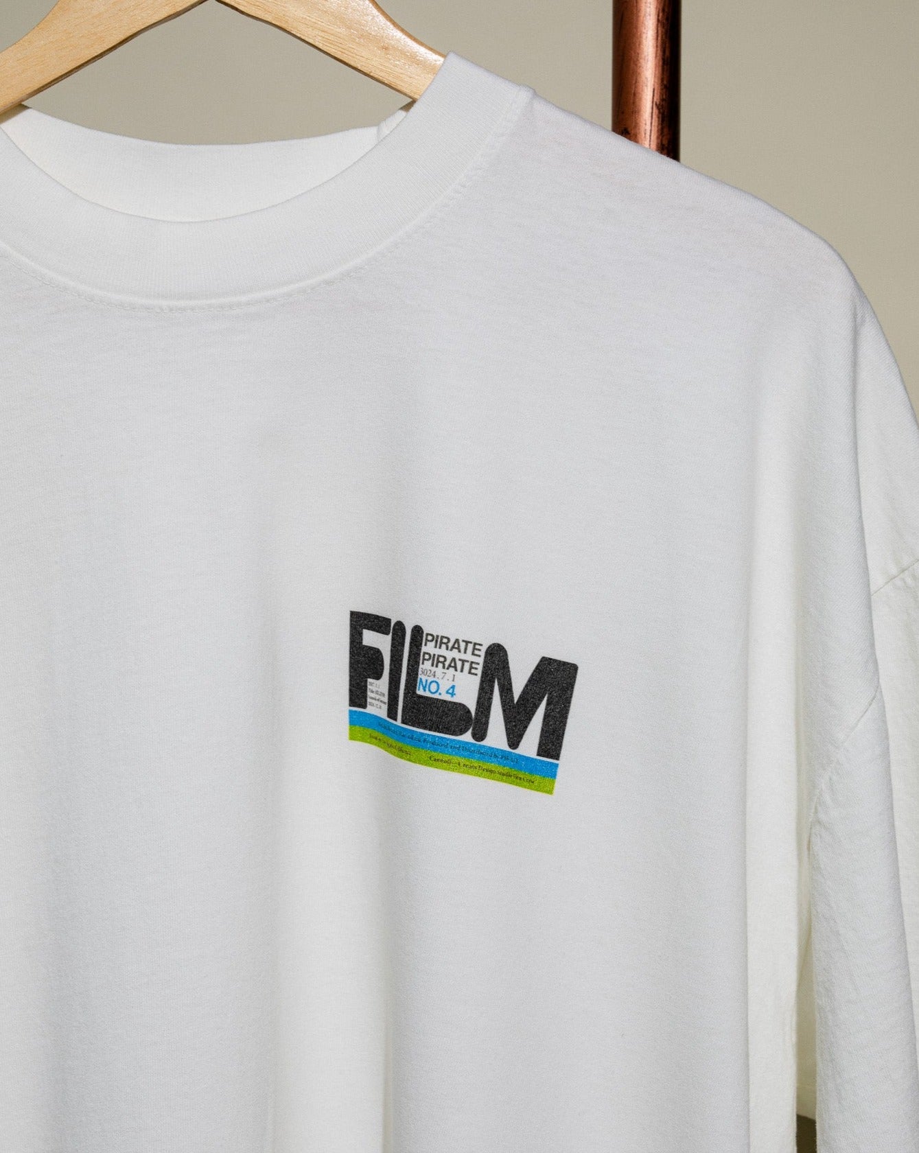 Pirate Film Tee (Off White)