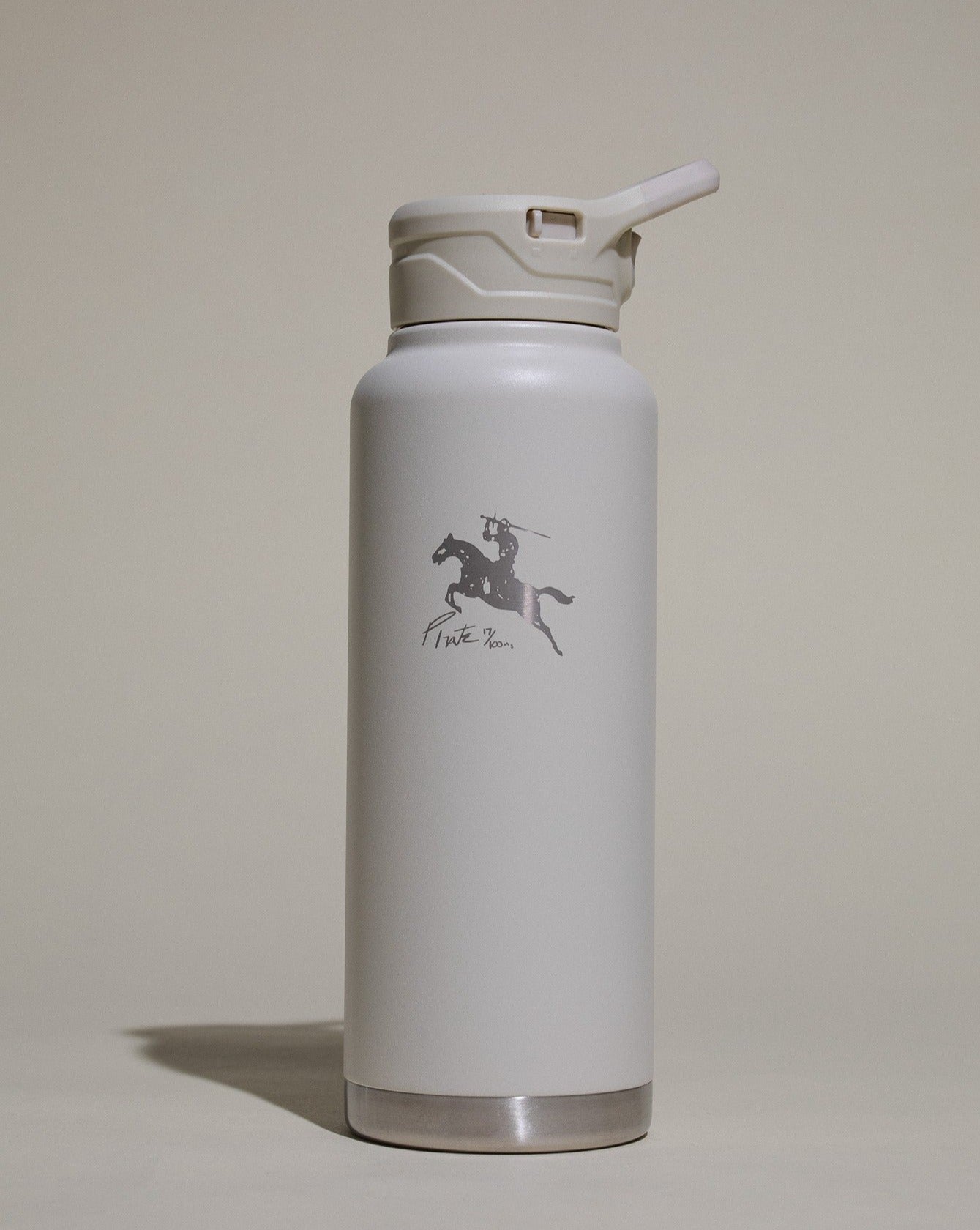 Pirate "By Any Means" Water Flask (Cream)