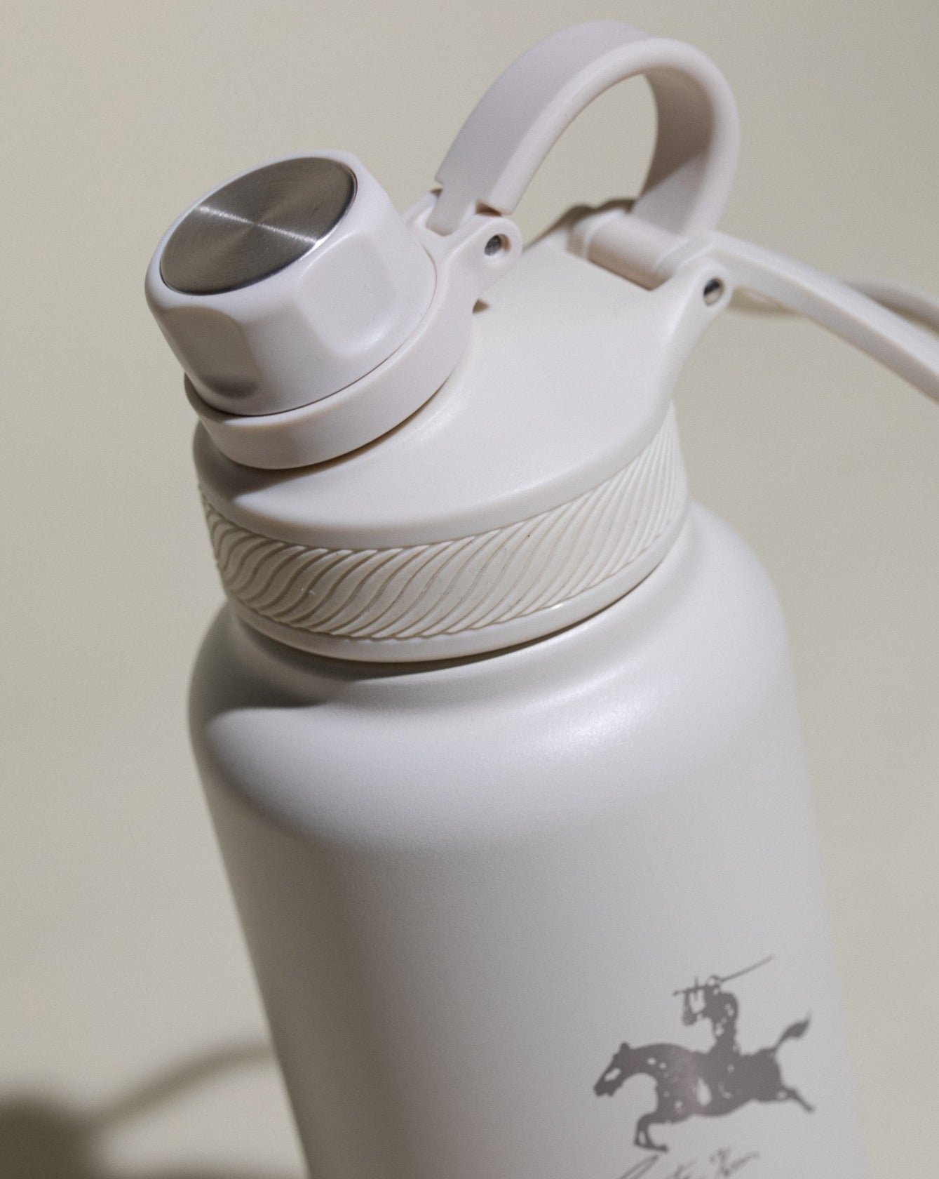 Pirate "By Any Means" Water Flask (Cream)