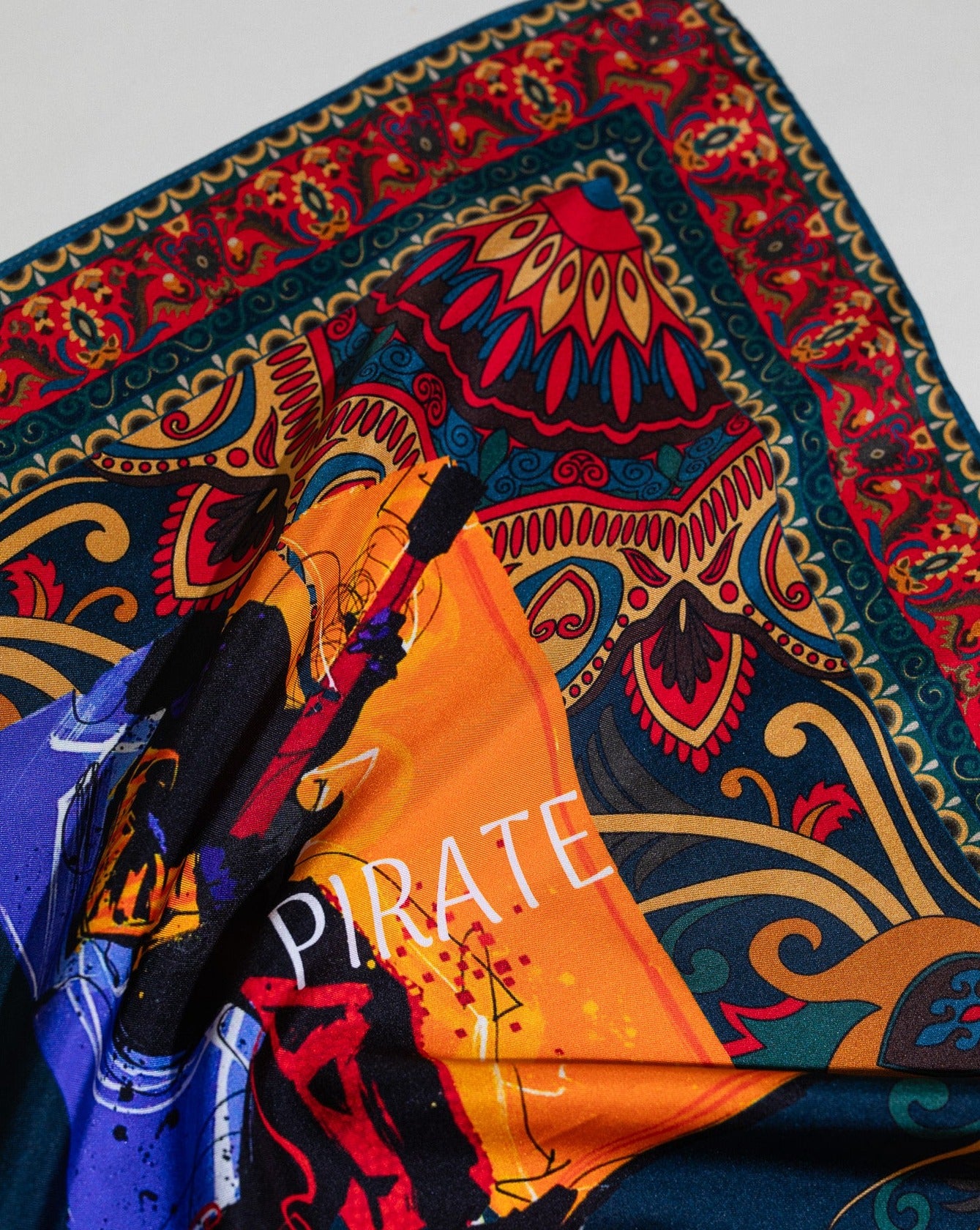 Pirate Jazz Silk Bandana