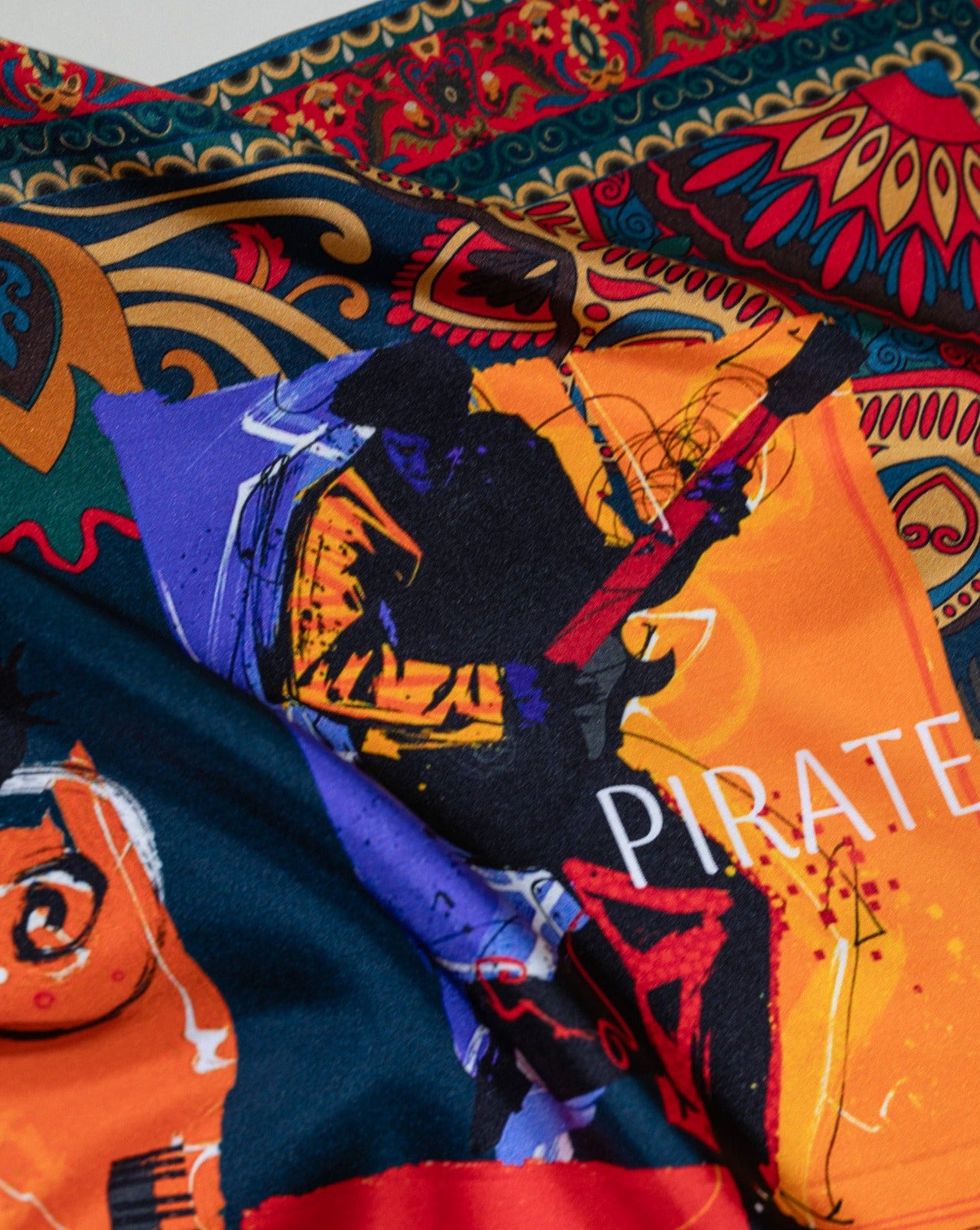 Pirate Jazz Silk Bandana