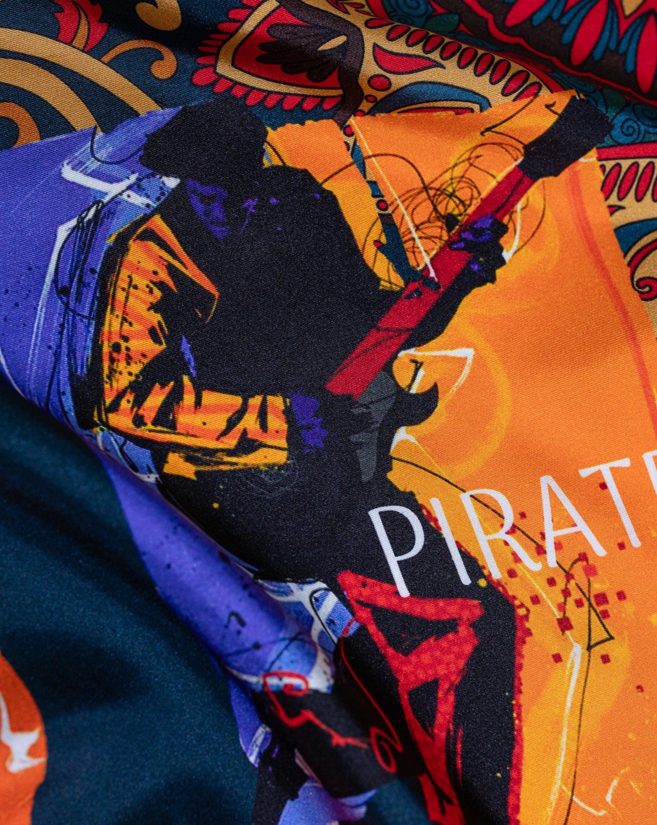 Pirate Jazz Silk Bandana