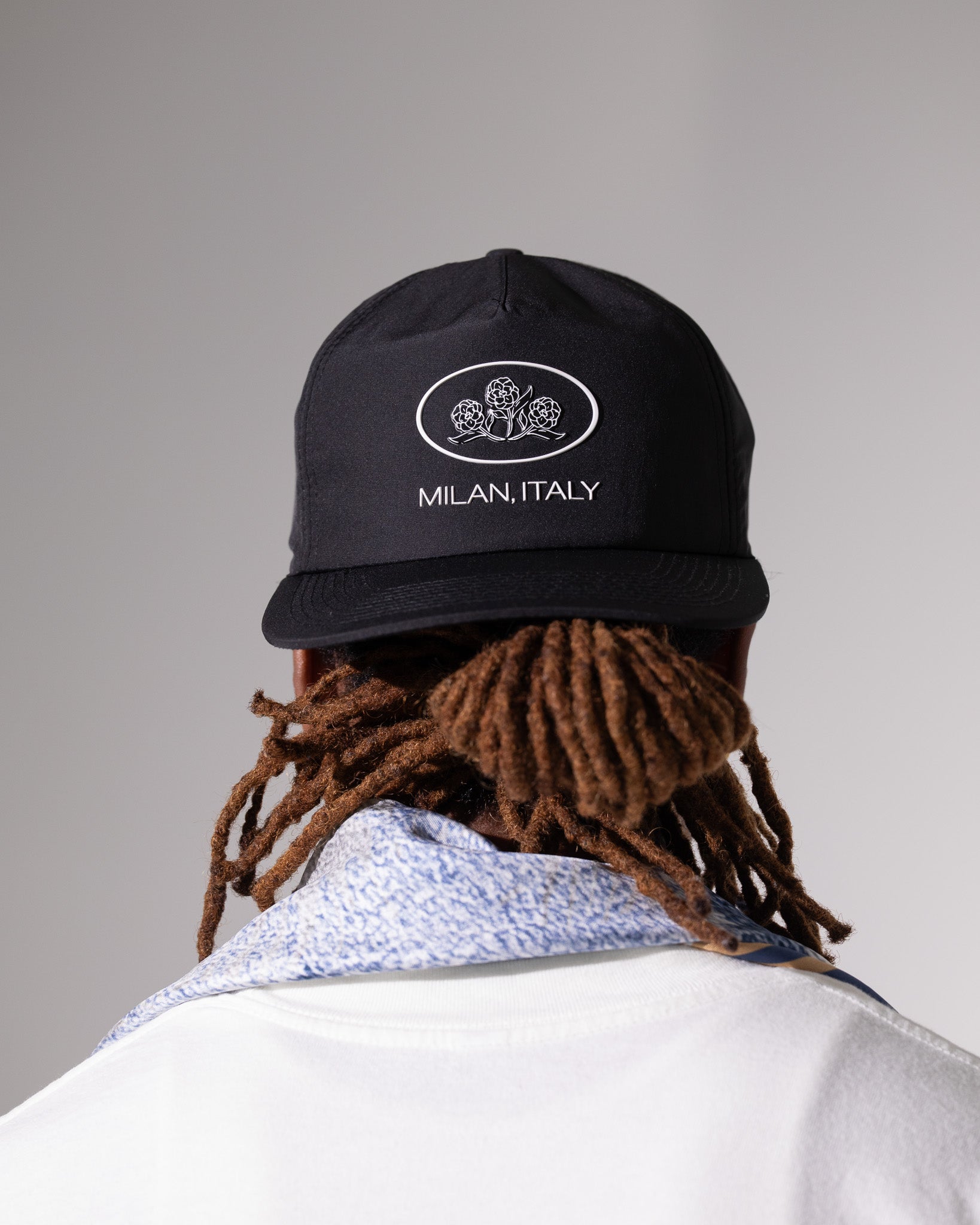 Pirate Milan, Italy Nylon Hat (Pirate Black)