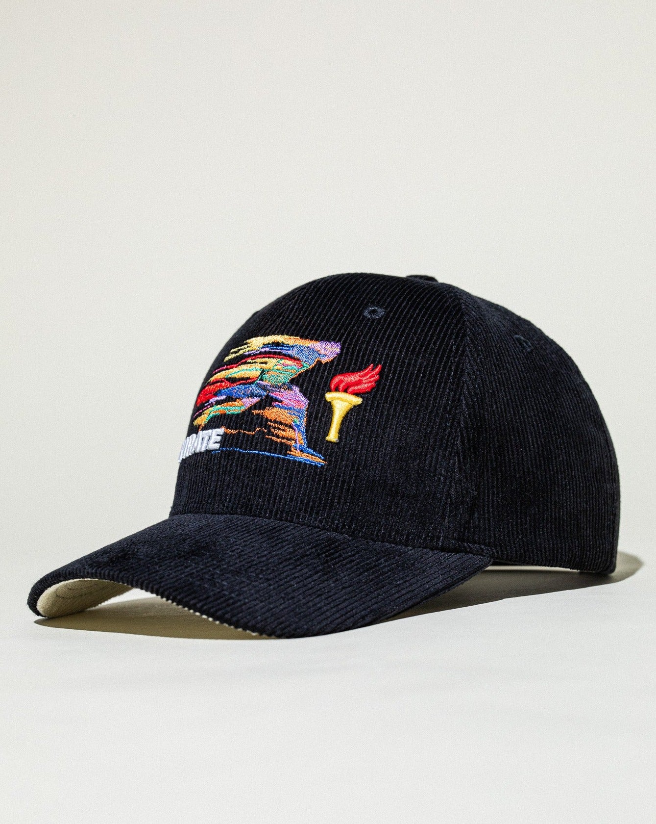 Pirate Olympian Corduroy Hat (Pirate Black)