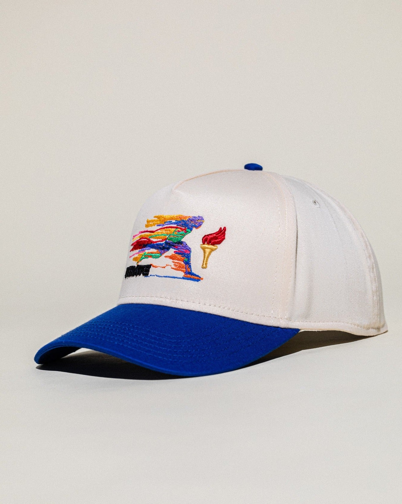 Pirate Olympian Hat (Cream/Royal)