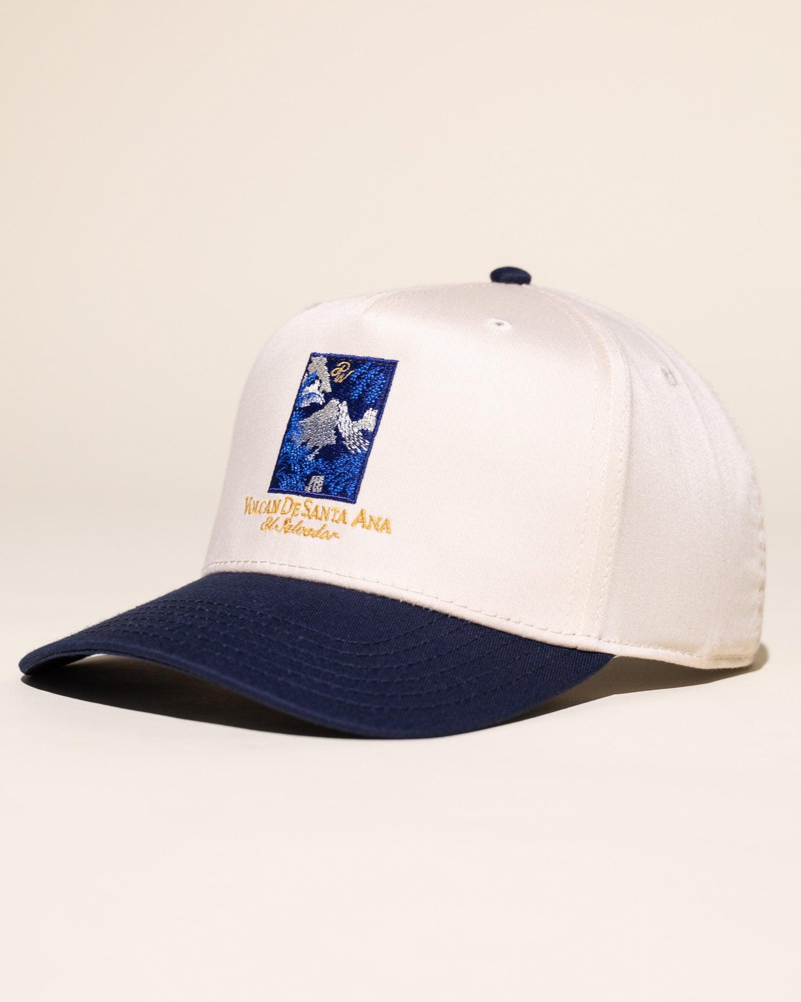 Pirate El Salvador Hat (Cream/Navy)