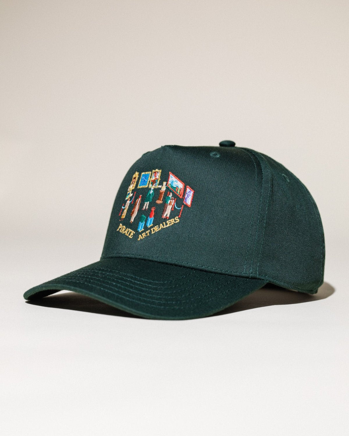 Pirate Art Museum Hat (Forest Green)