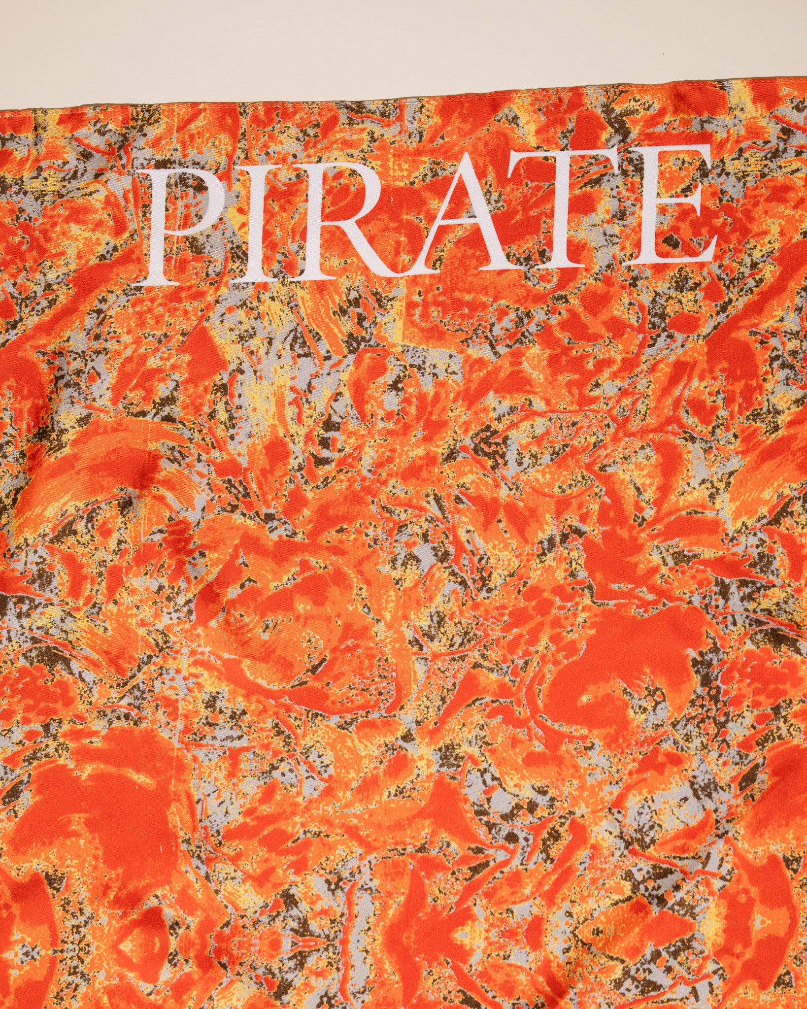 Pirate Palazzo Rosso Silk Bandana (Oversized)