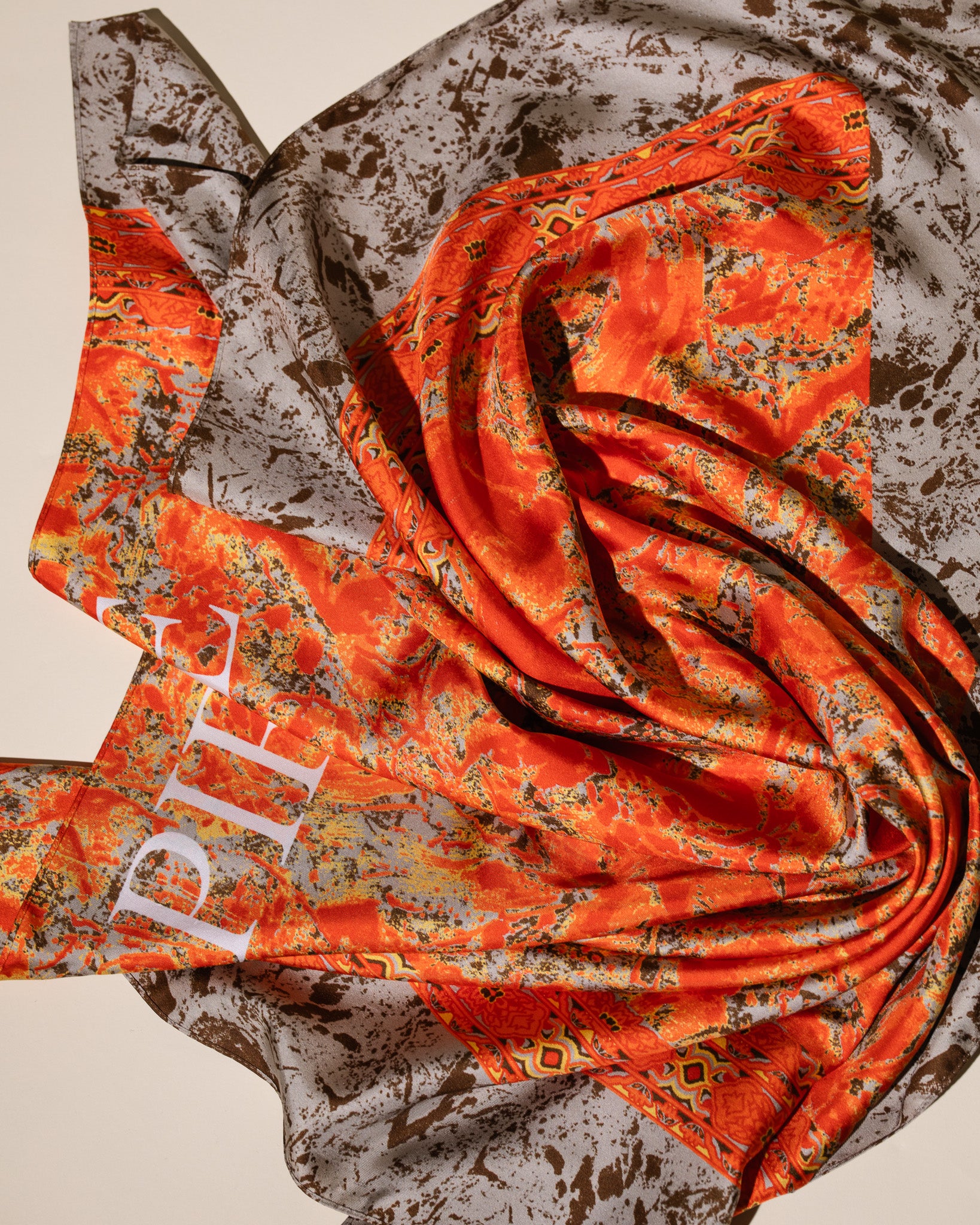 Pirate Palazzo Rosso Silk Bandana (Oversized)