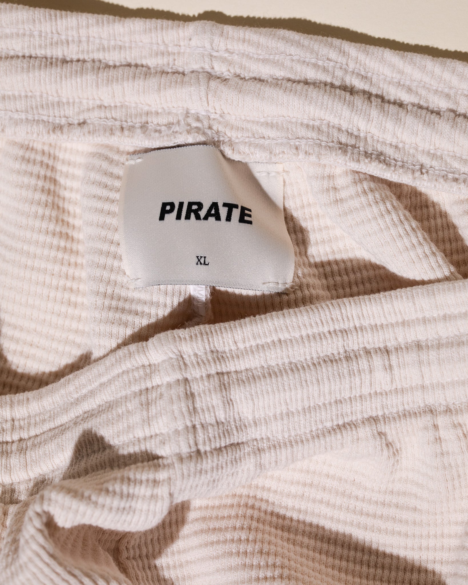 Pirate Untitled Signature Thermal Short (Cannoli Cream)
