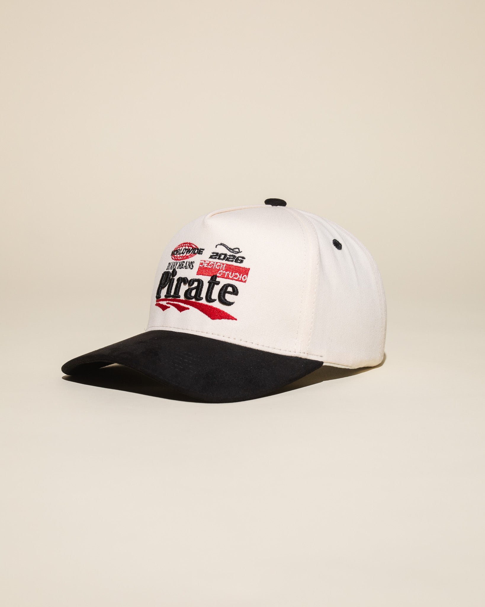 Pirate '26 Design Studio Hat (Cream/Black)