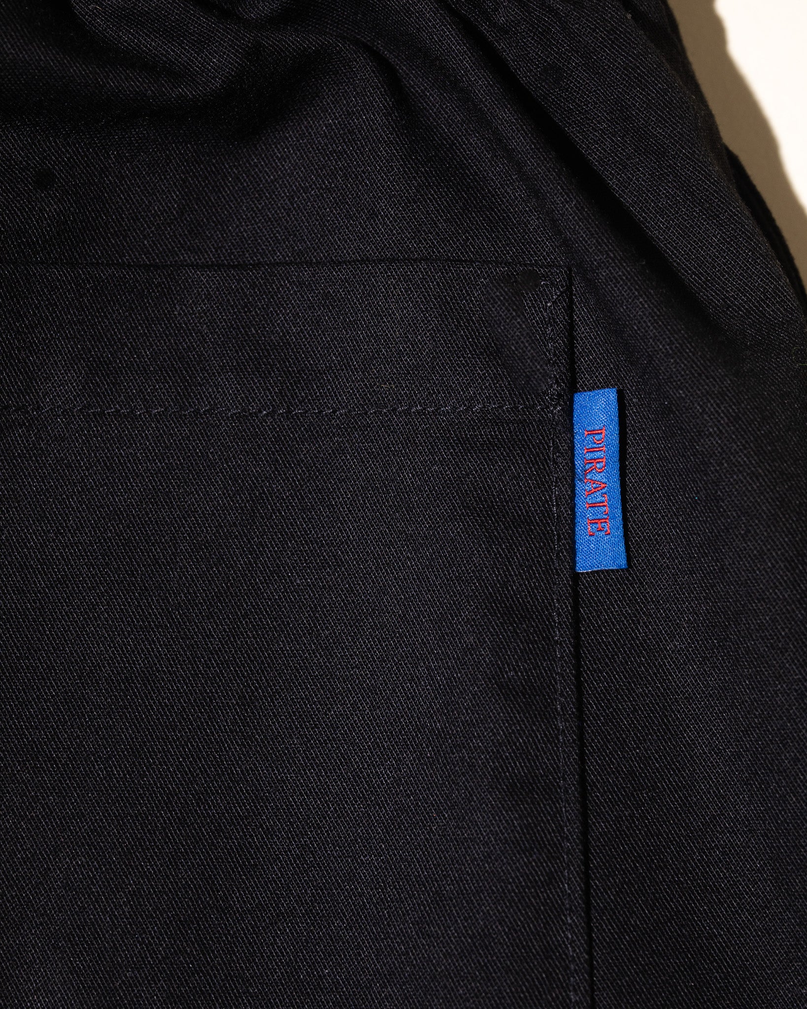 Pirate Branded Cotton Pant (Pirate Black)