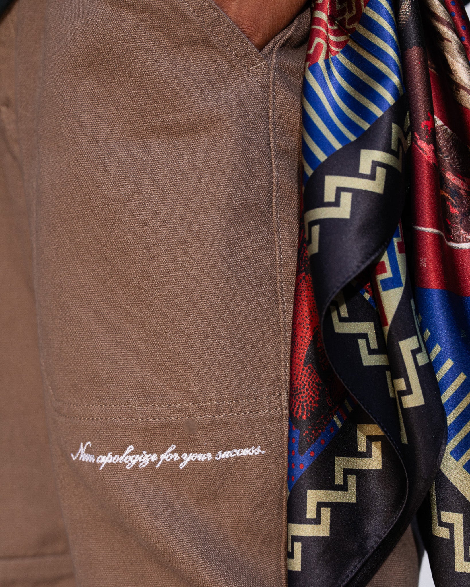 Pirate Untitled Signature Canvas Pant (Walnut)